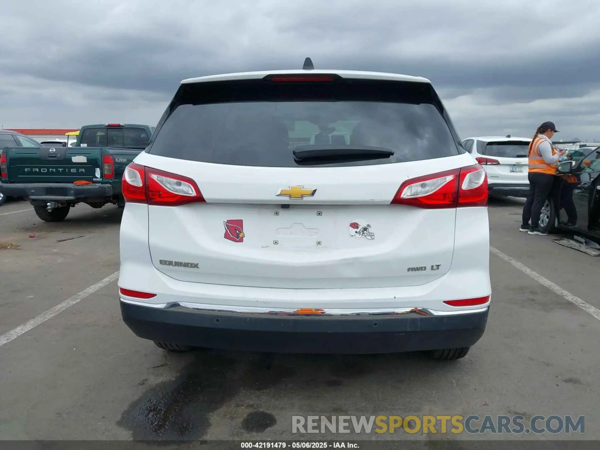 15 fotografías del automóvil dañado 3GNAXUEV1MS176153 CHEVROLET EQUINOX 2021