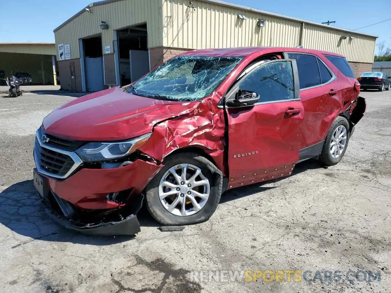 1 fotografías del automóvil dañado 3GNAXUEV2ML320769 CHEVROLET EQUINOX 2021