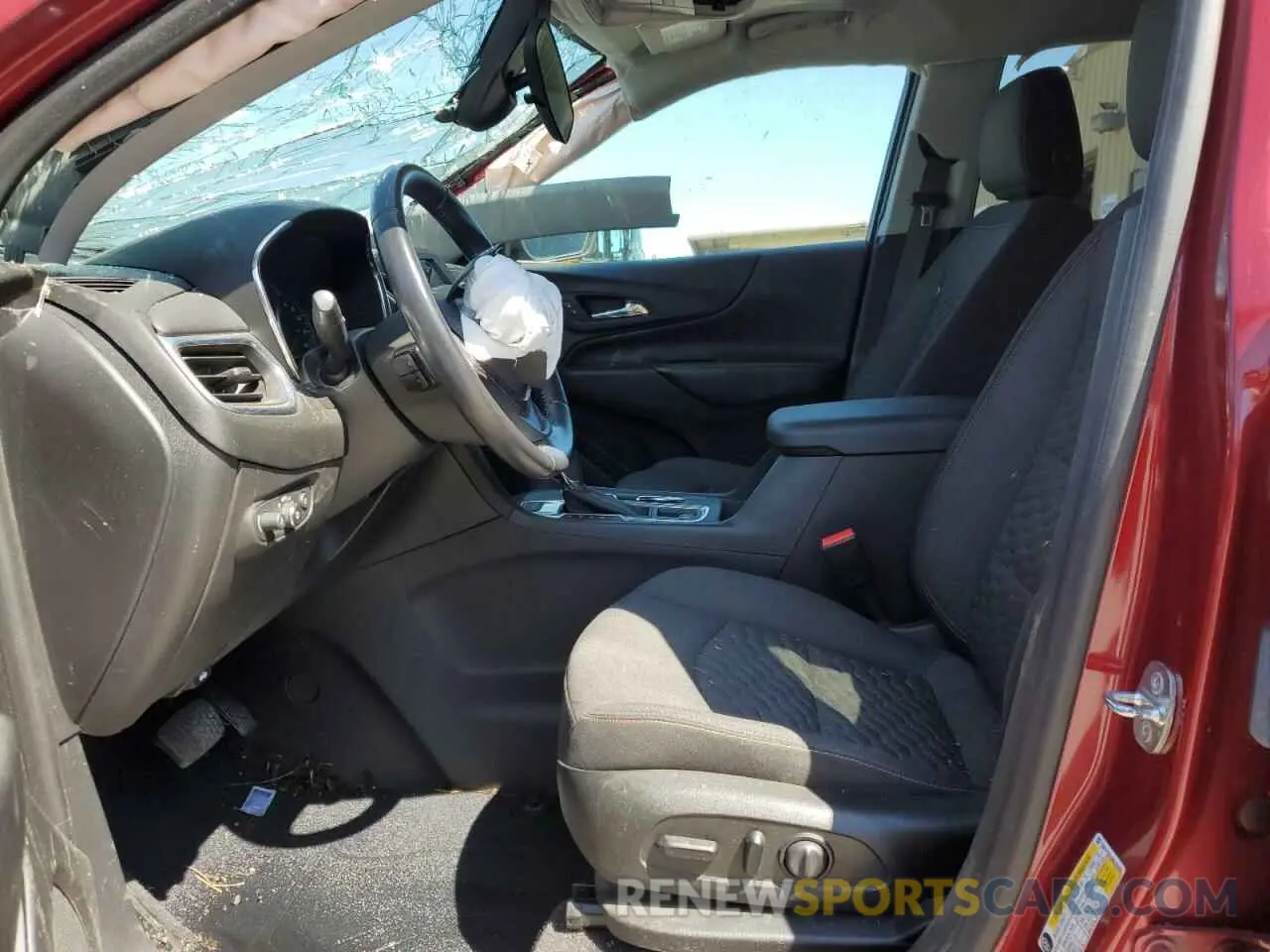 7 fotografías del automóvil dañado 3GNAXUEV2ML320769 CHEVROLET EQUINOX 2021