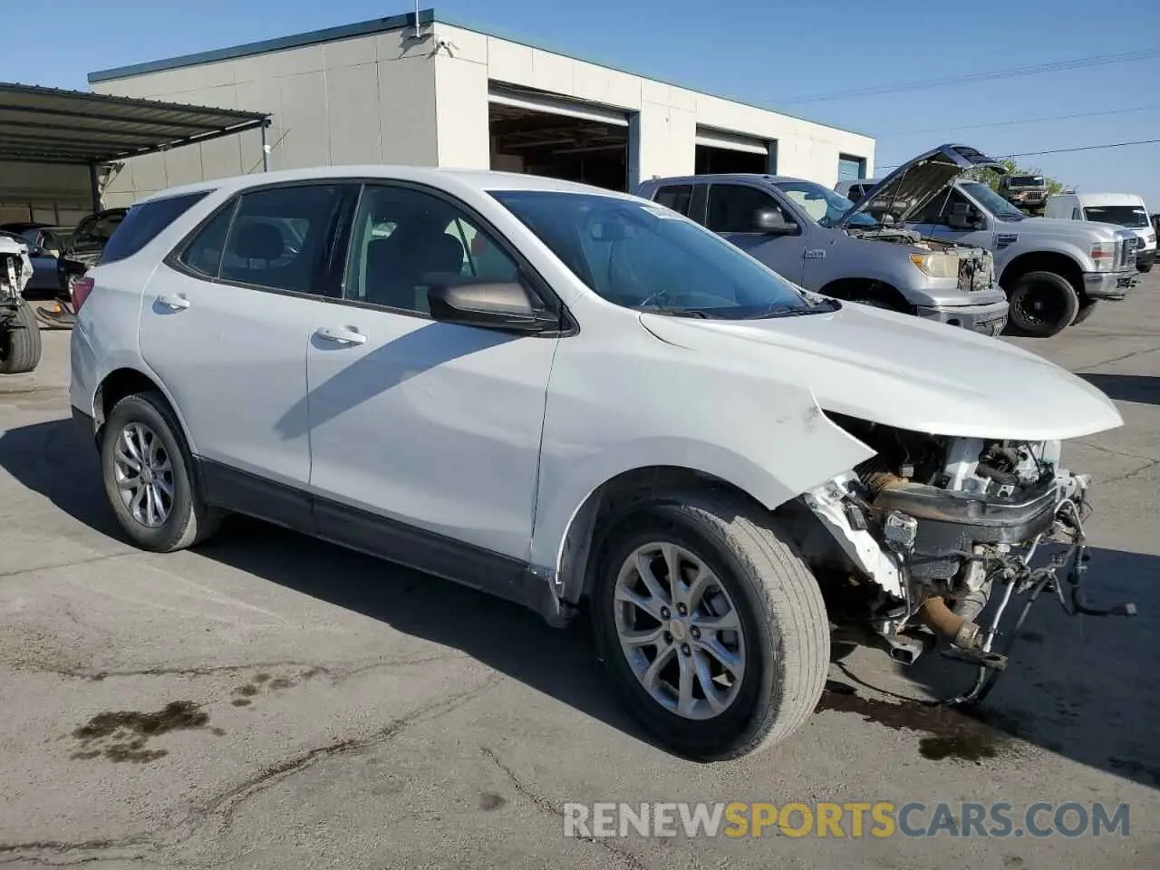 4 fotografías del automóvil dañado 3GNAXUEV2ML343775 CHEVROLET EQUINOX 2021