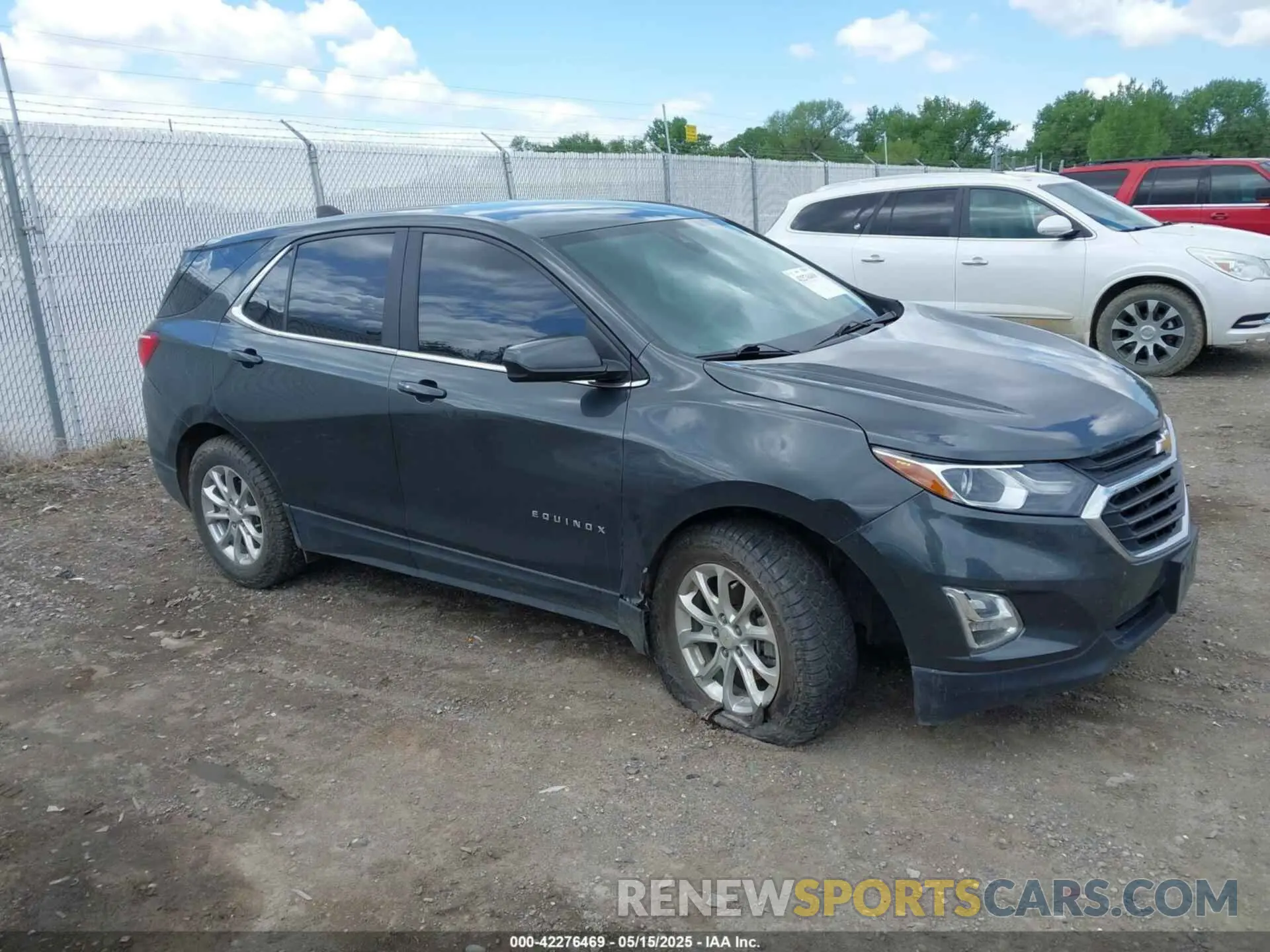 1 fotografías del automóvil dañado 3GNAXUEV2ML385900 CHEVROLET EQUINOX 2021