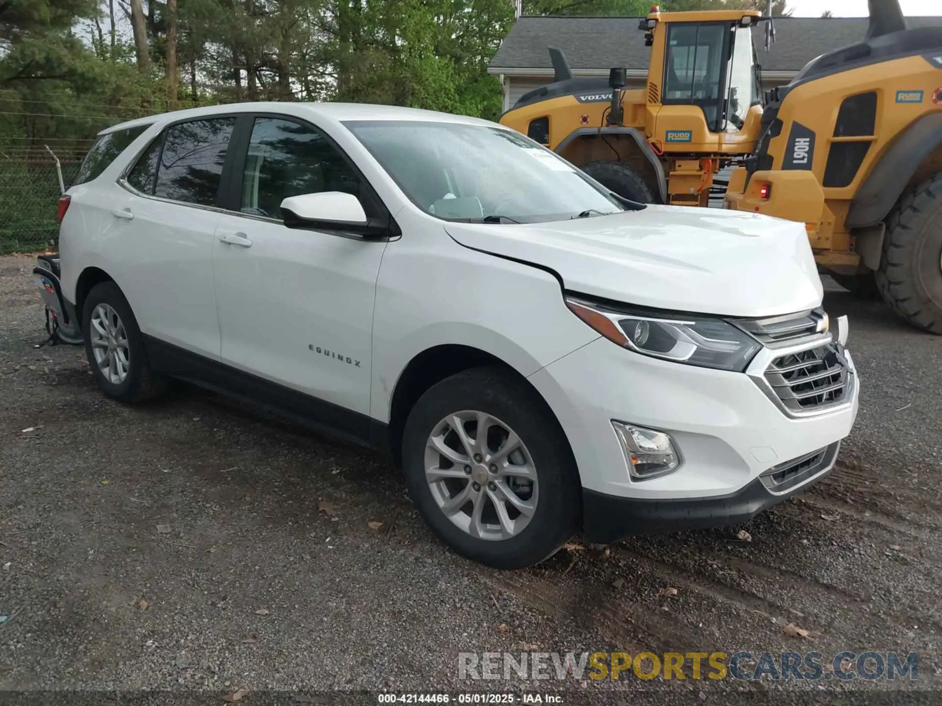 1 fotografías del automóvil dañado 3GNAXUEV2MS118777 CHEVROLET EQUINOX 2021