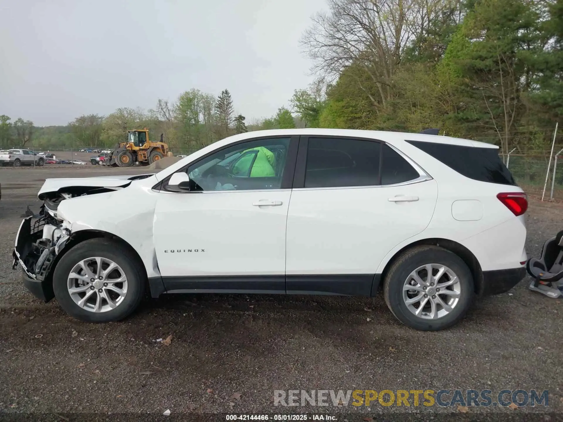 14 fotografías del automóvil dañado 3GNAXUEV2MS118777 CHEVROLET EQUINOX 2021