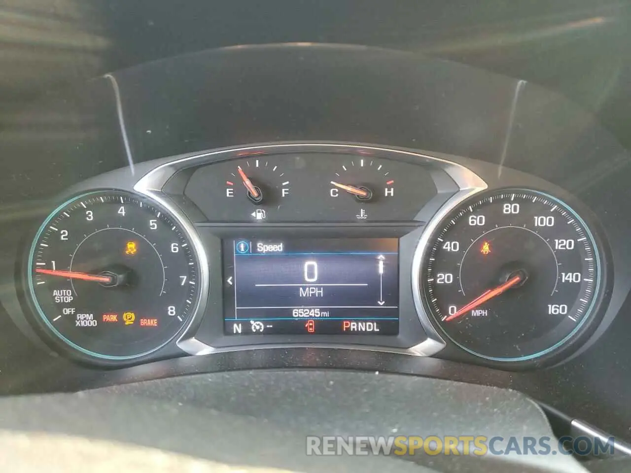 9 fotografías del automóvil dañado 3GNAXUEV2MS133599 CHEVROLET EQUINOX 2021