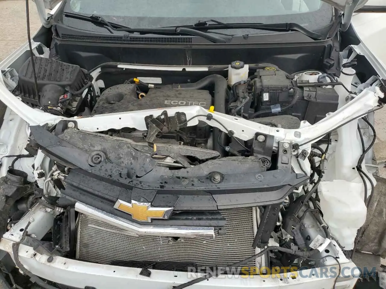 12 fotografías del automóvil dañado 3GNAXUEV2MS152413 CHEVROLET EQUINOX 2021