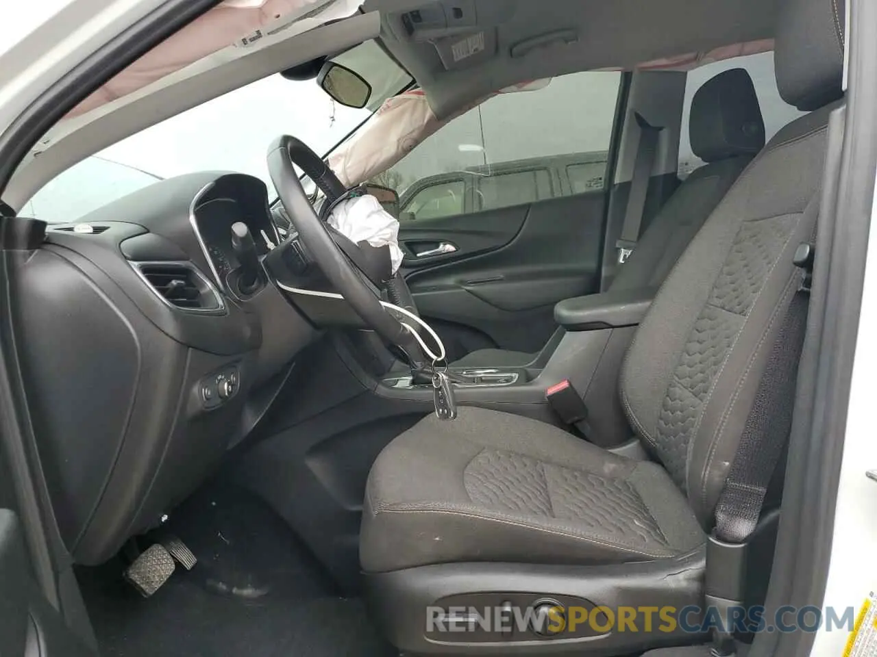 7 fotografías del automóvil dañado 3GNAXUEV2MS152413 CHEVROLET EQUINOX 2021