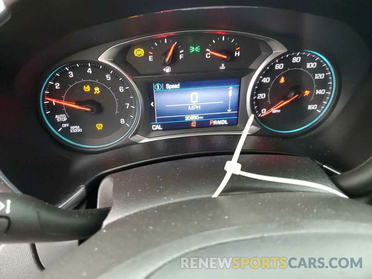 9 fotografías del automóvil dañado 3GNAXUEV2MS152413 CHEVROLET EQUINOX 2021