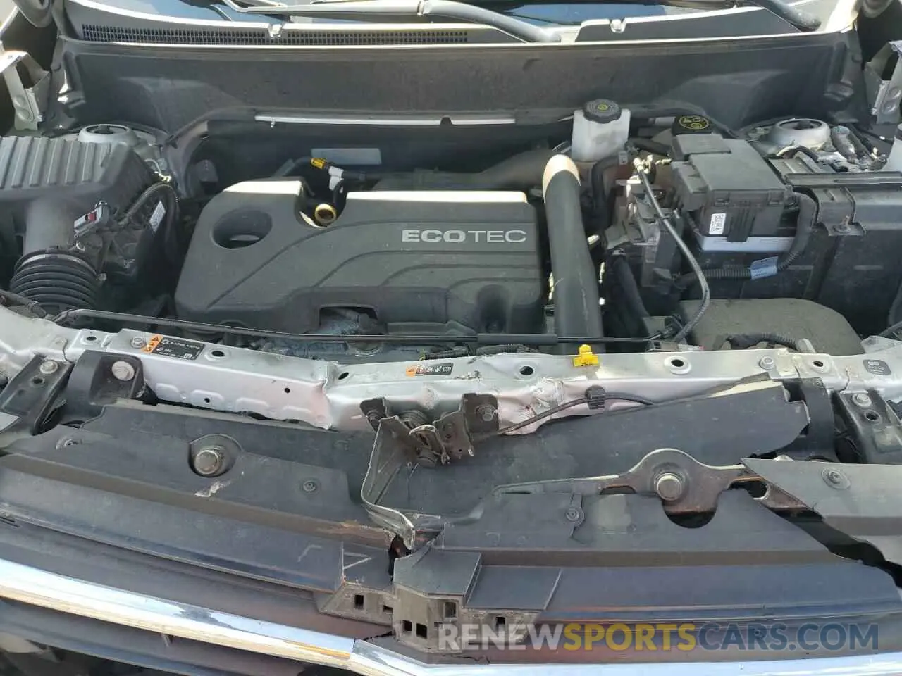 12 fotografías del automóvil dañado 3GNAXUEV3ML347933 CHEVROLET EQUINOX 2021