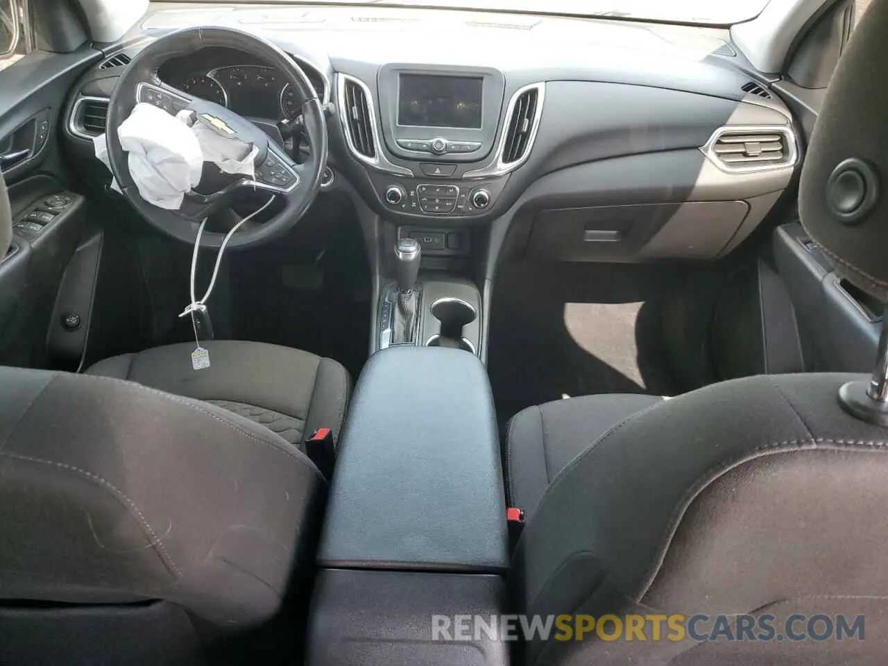 8 fotografías del automóvil dañado 3GNAXUEV3ML347933 CHEVROLET EQUINOX 2021