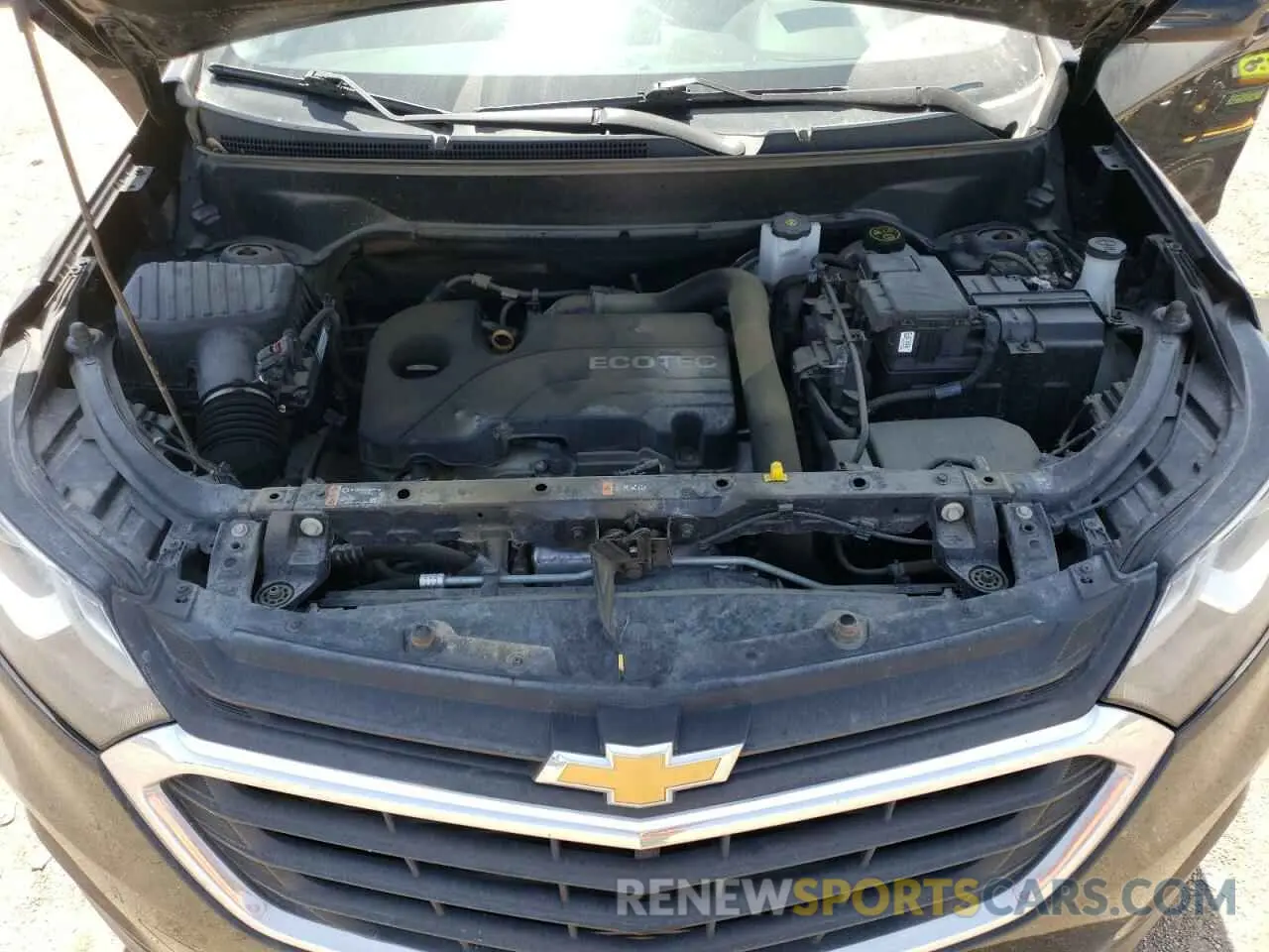 13 fotografías del automóvil dañado 3GNAXUEV3ML365977 CHEVROLET EQUINOX 2021