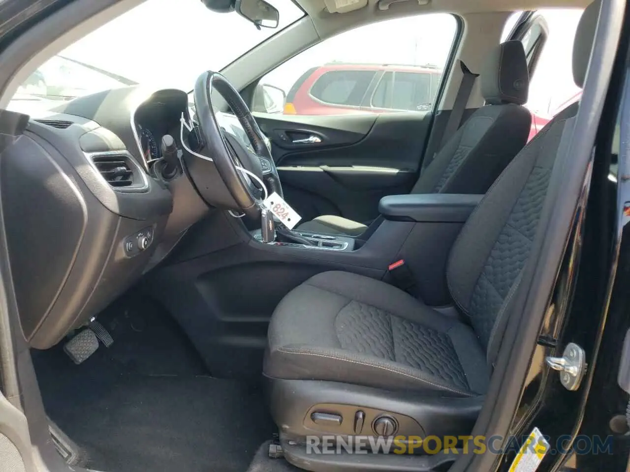 7 fotografías del automóvil dañado 3GNAXUEV3ML365977 CHEVROLET EQUINOX 2021