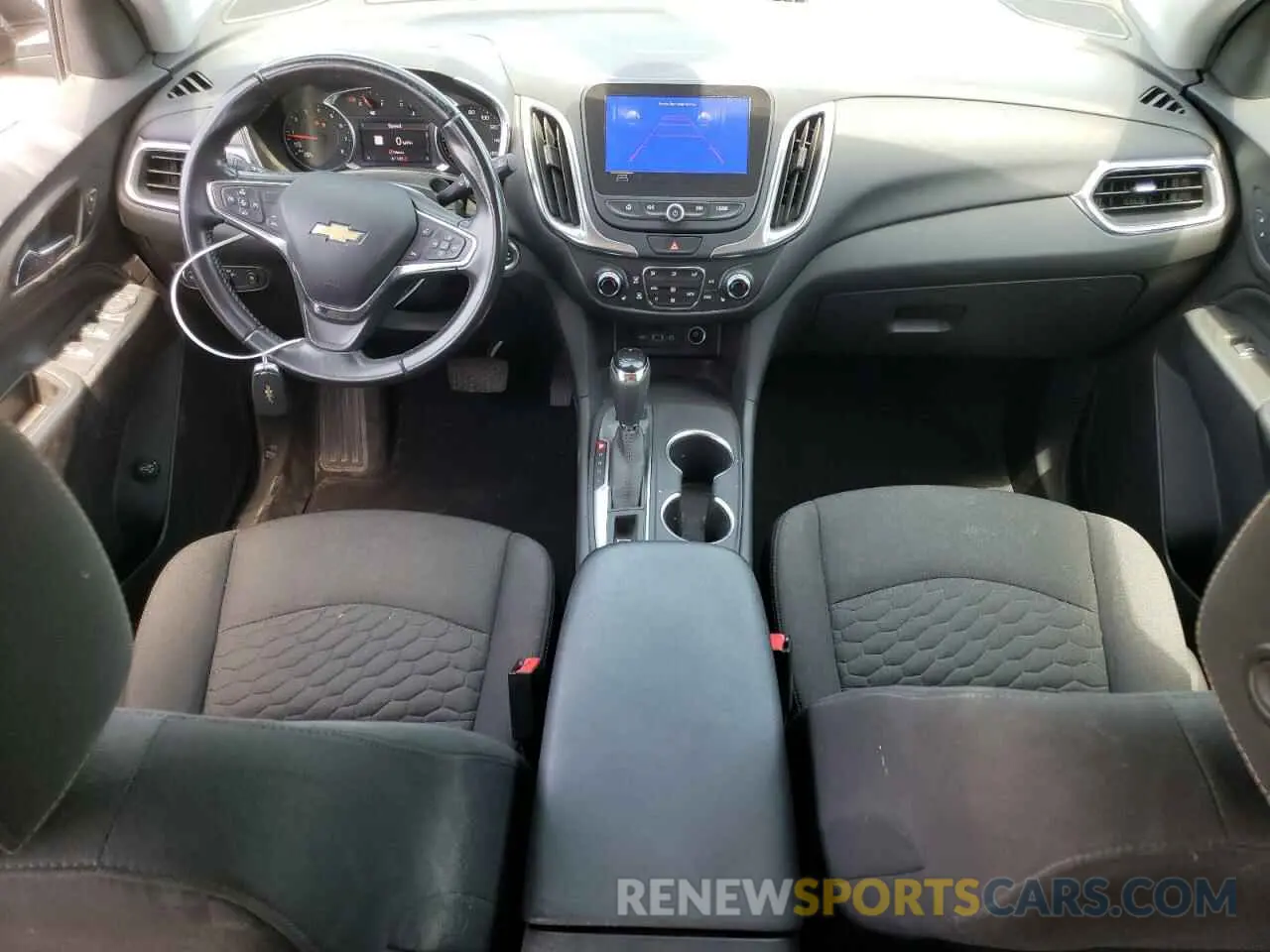 8 fotografías del automóvil dañado 3GNAXUEV3ML365977 CHEVROLET EQUINOX 2021