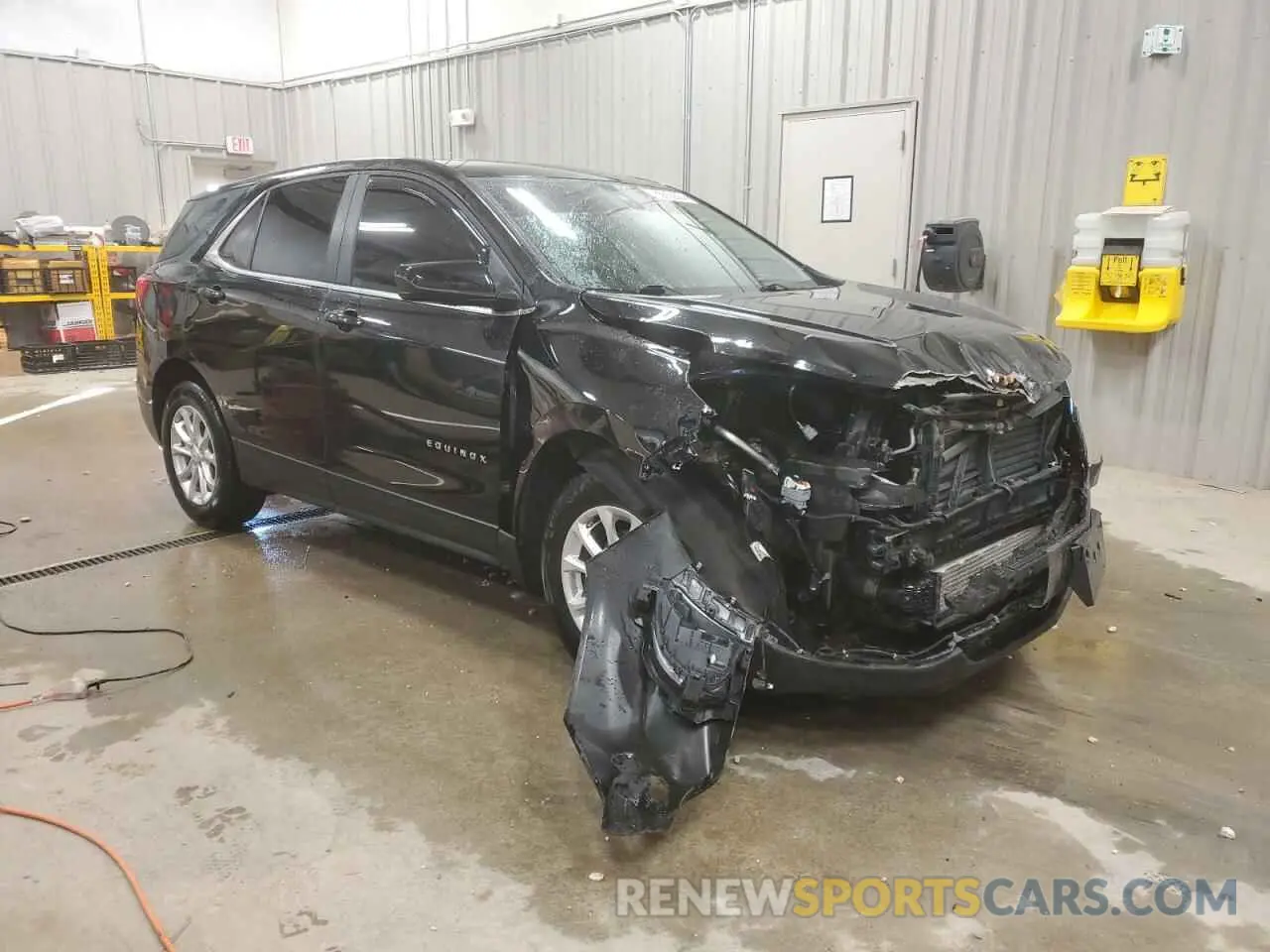 4 fotografías del automóvil dañado 3GNAXUEV3ML379300 CHEVROLET EQUINOX 2021