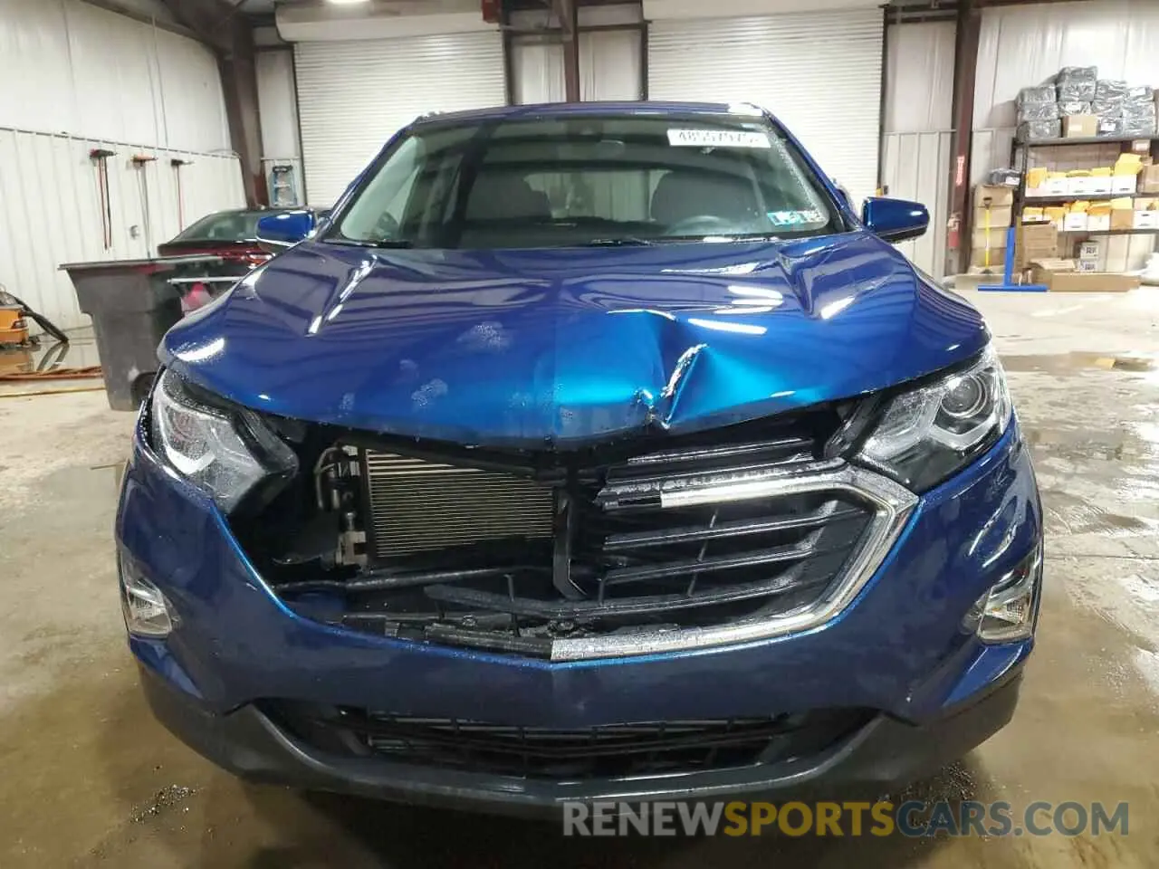 5 fotografías del automóvil dañado 3GNAXUEV3ML383136 CHEVROLET EQUINOX 2021