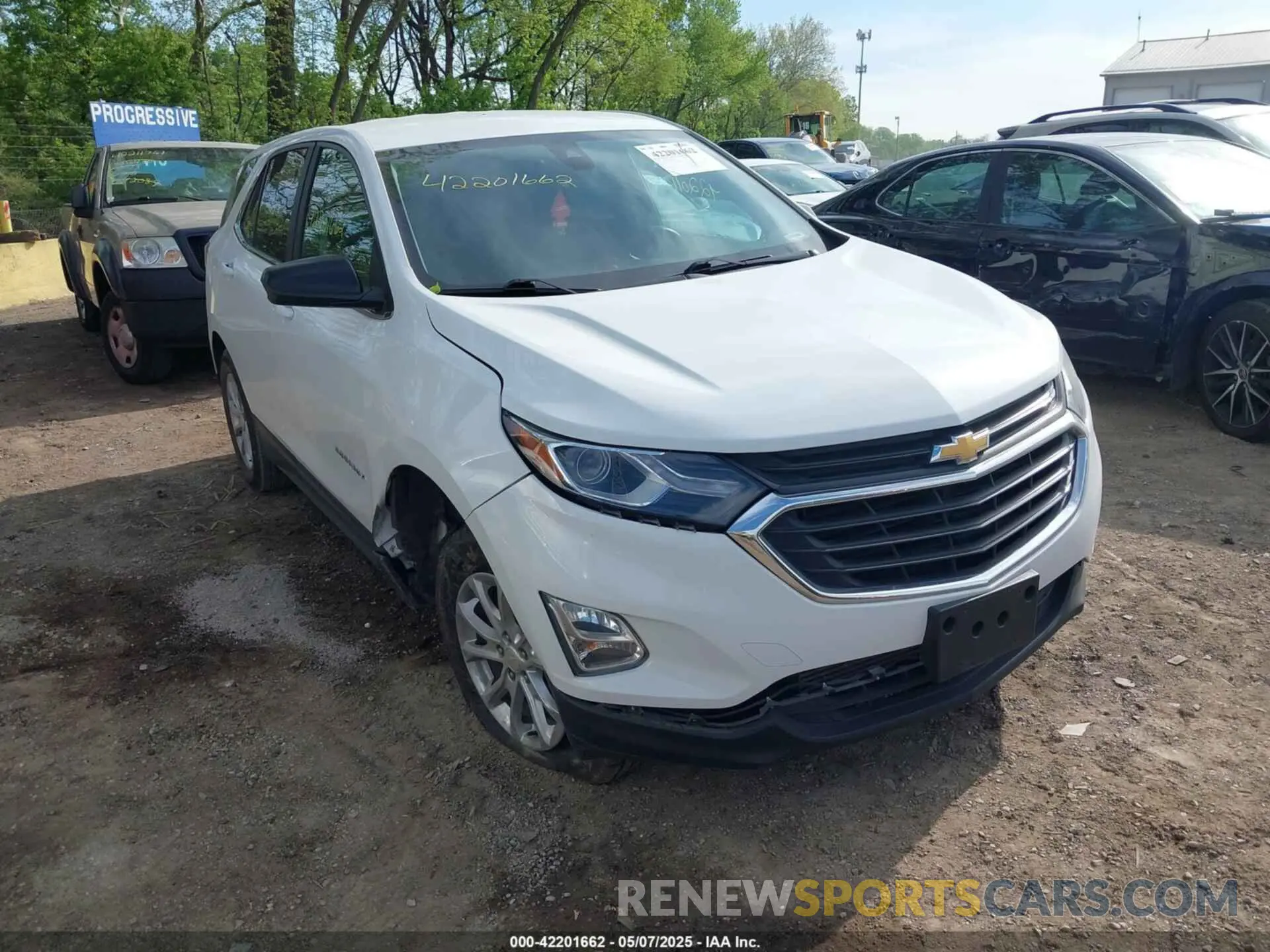 1 fotografías del automóvil dañado 3GNAXUEV3MS179202 CHEVROLET EQUINOX 2021