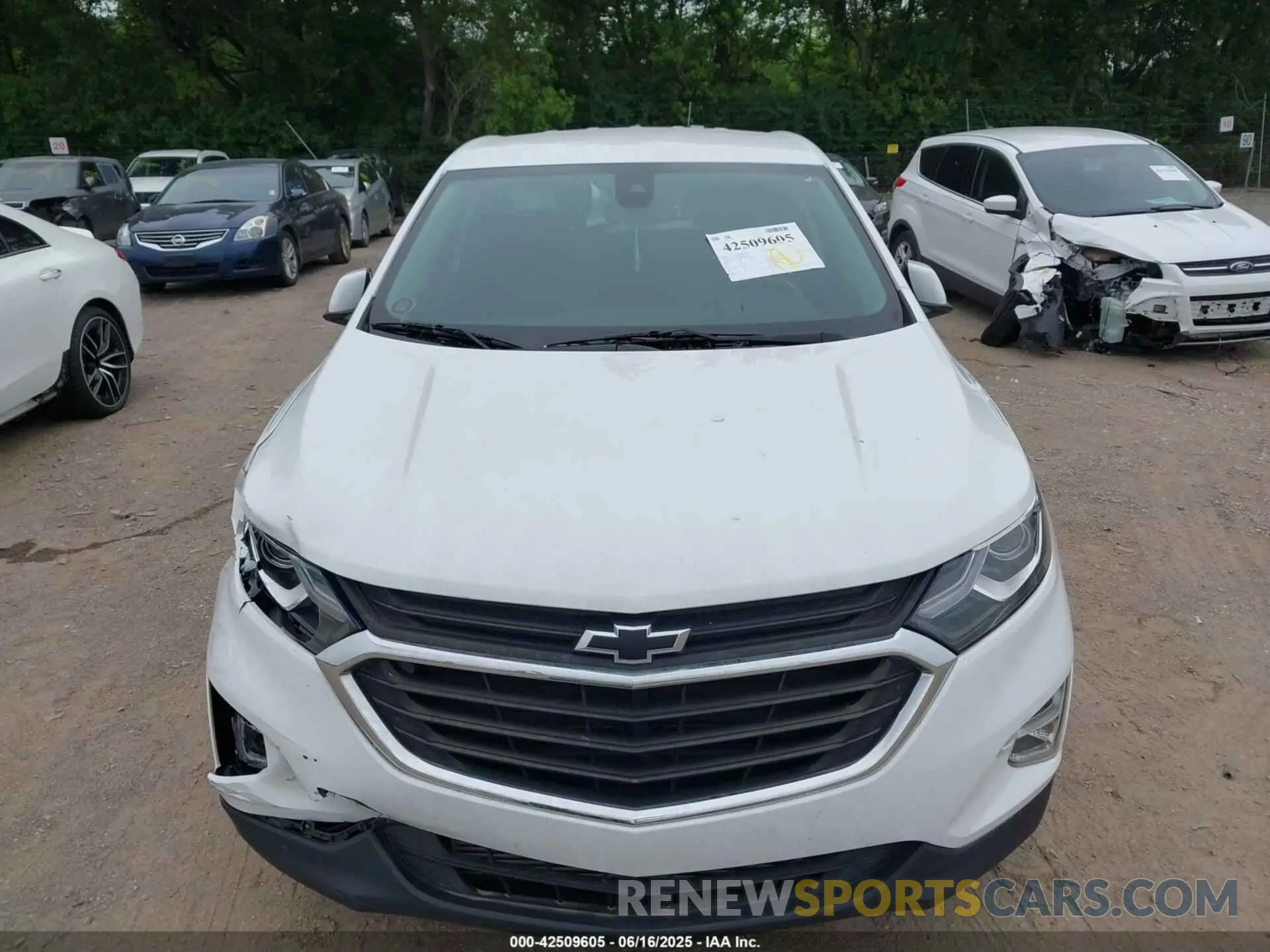 12 fotografías del automóvil dañado 3GNAXUEV4MS107621 CHEVROLET EQUINOX 2021