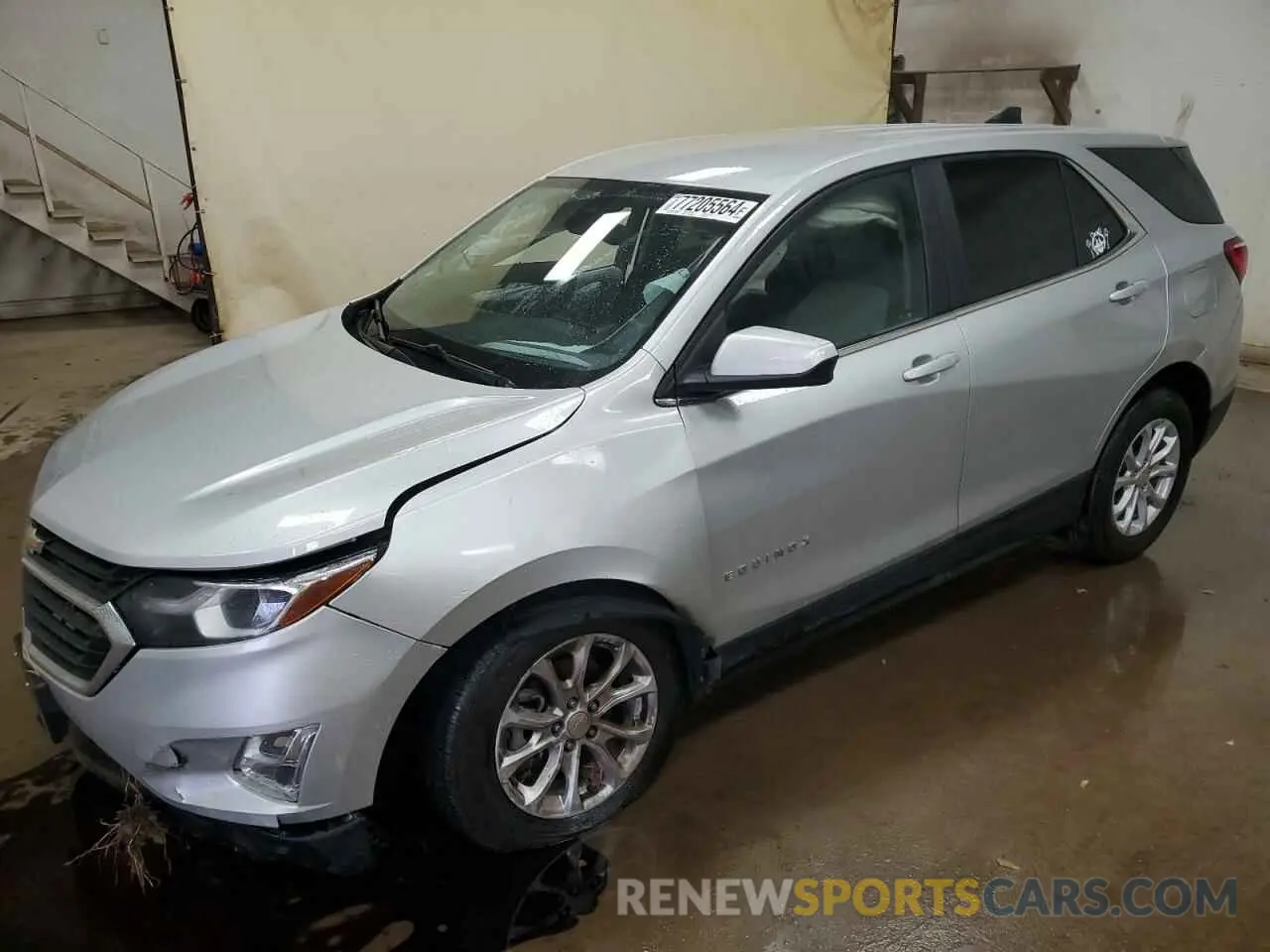 1 fotografías del automóvil dañado 3GNAXUEV4MS133829 CHEVROLET EQUINOX 2021