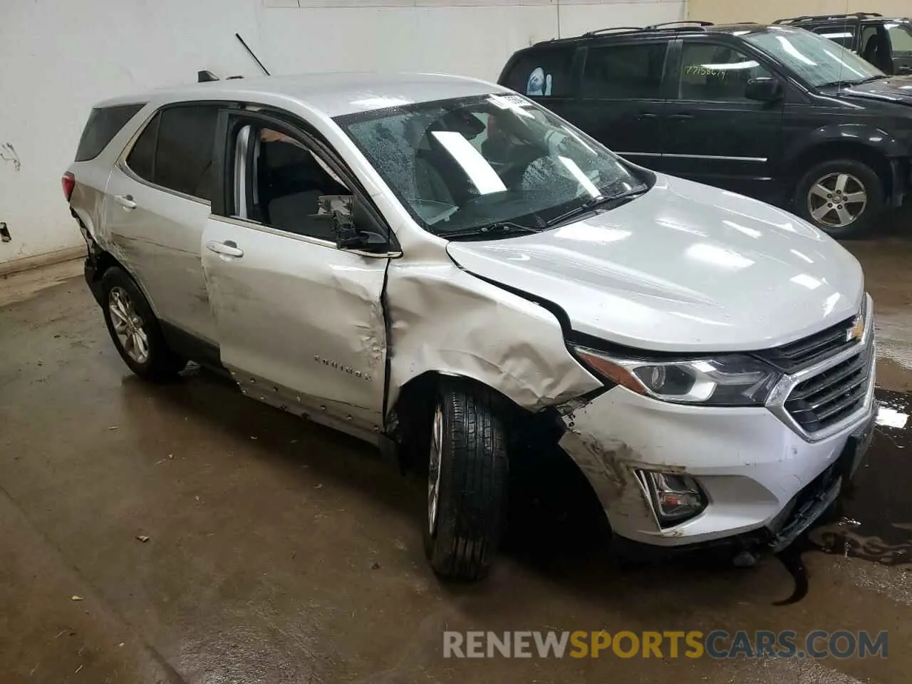 4 fotografías del automóvil dañado 3GNAXUEV4MS133829 CHEVROLET EQUINOX 2021