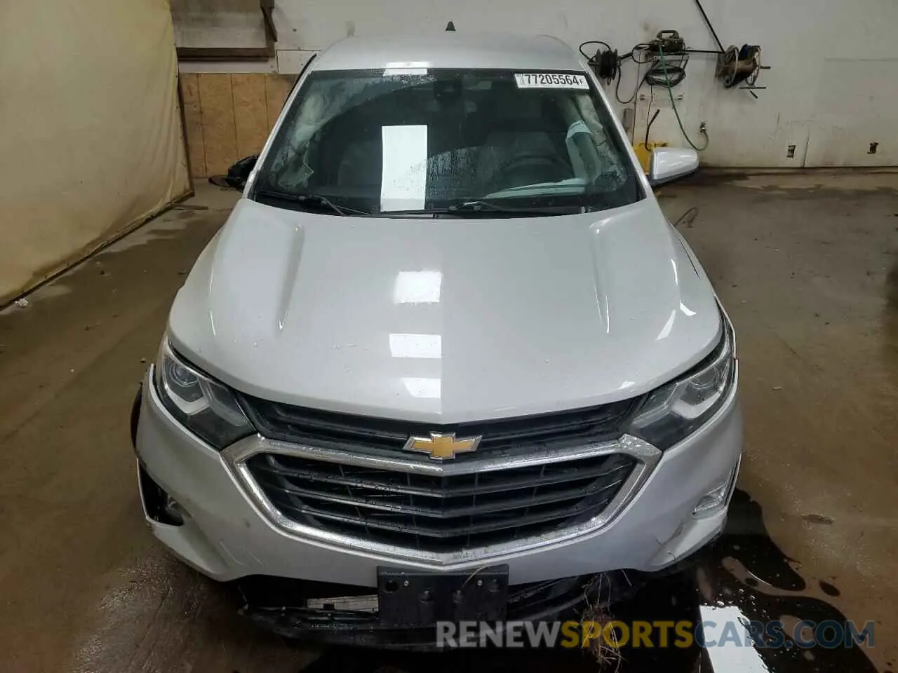 5 fotografías del automóvil dañado 3GNAXUEV4MS133829 CHEVROLET EQUINOX 2021
