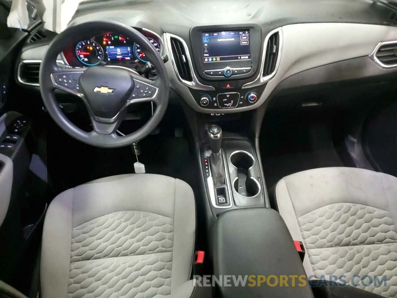 8 fotografías del automóvil dañado 3GNAXUEV4MS133829 CHEVROLET EQUINOX 2021