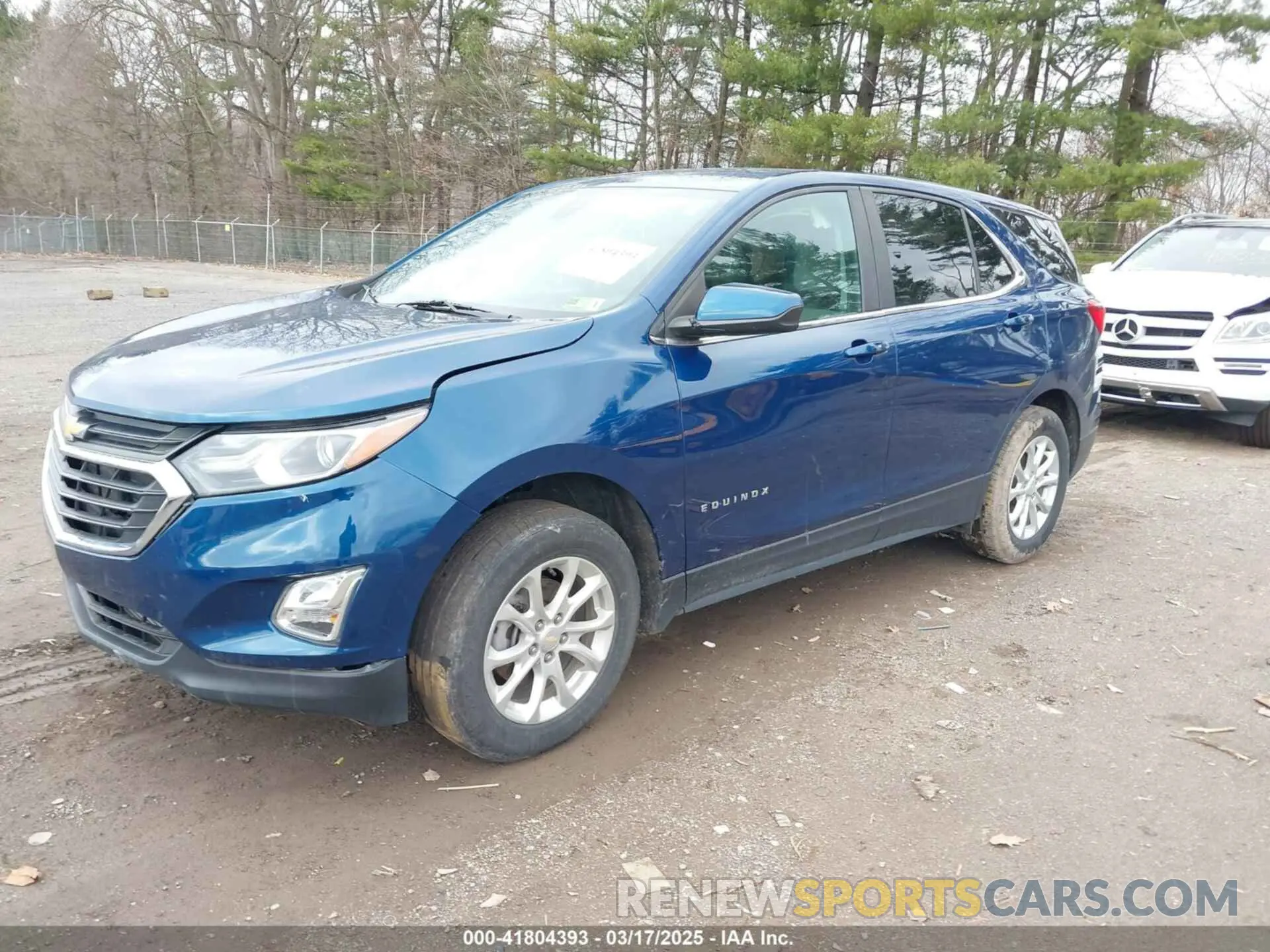2 fotografías del automóvil dañado 3GNAXUEV5ML363695 CHEVROLET EQUINOX 2021