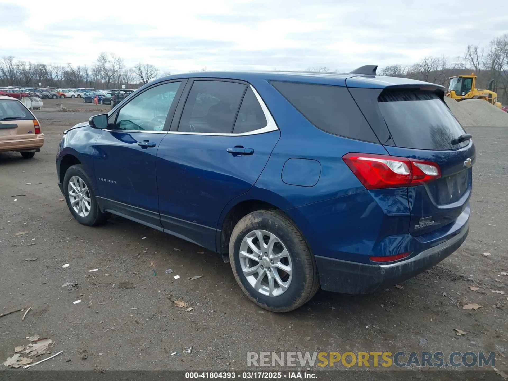 3 fotografías del automóvil dañado 3GNAXUEV5ML363695 CHEVROLET EQUINOX 2021