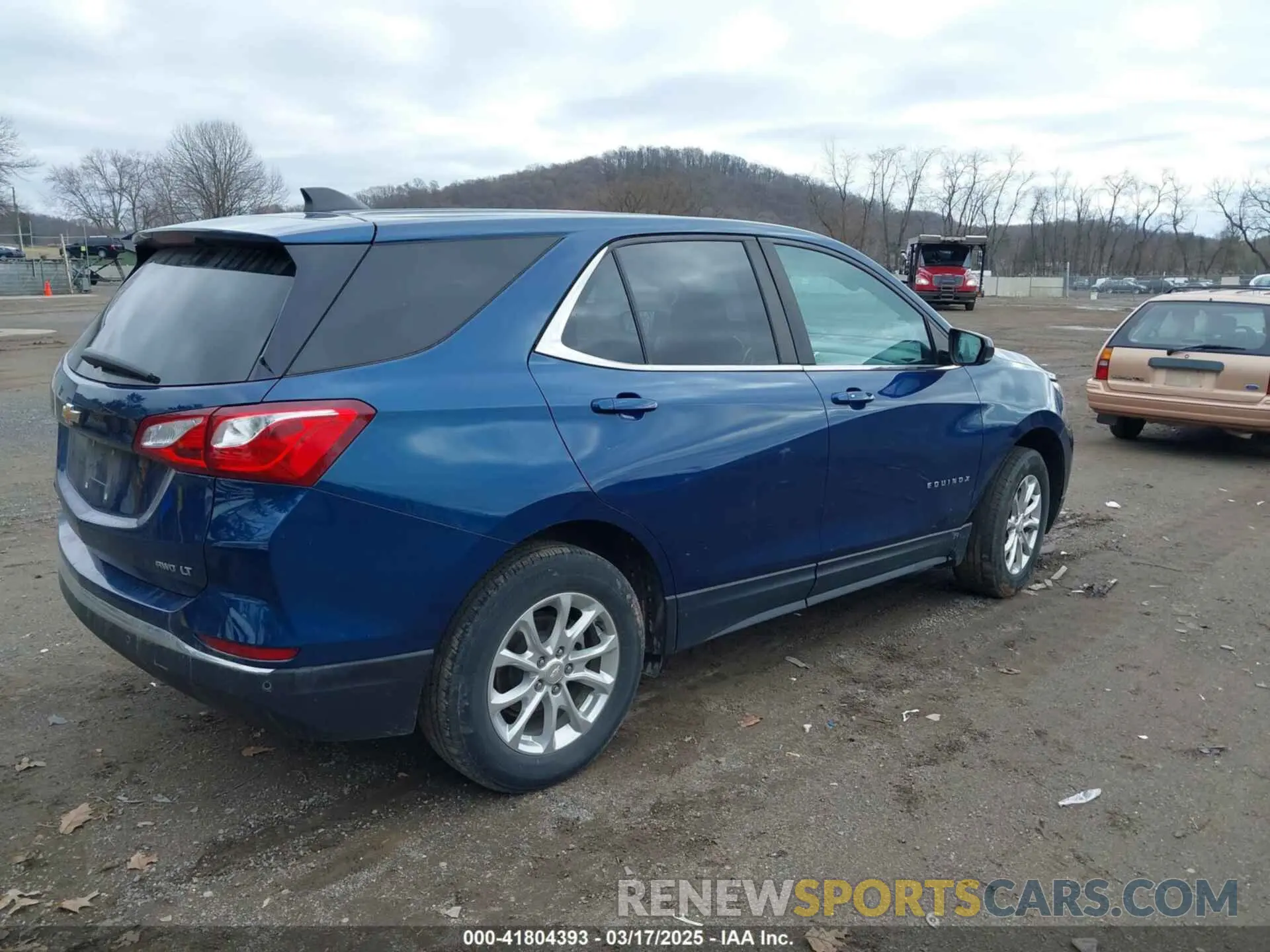 4 fotografías del automóvil dañado 3GNAXUEV5ML363695 CHEVROLET EQUINOX 2021