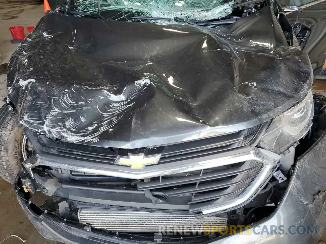 12 fotografías del automóvil dañado 3GNAXUEV5ML379766 CHEVROLET EQUINOX 2021