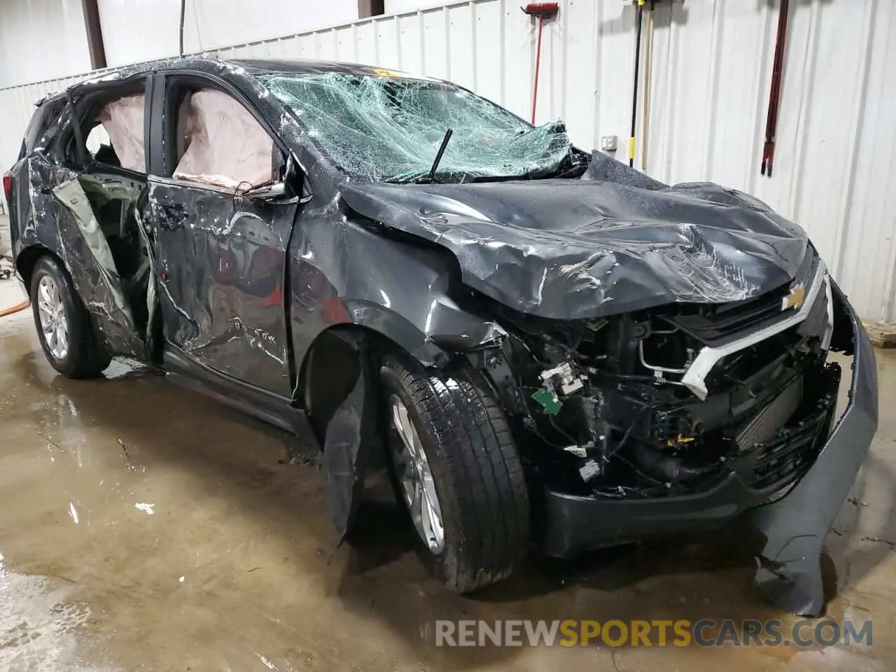 4 fotografías del automóvil dañado 3GNAXUEV5ML379766 CHEVROLET EQUINOX 2021