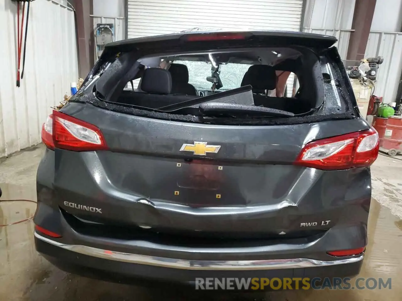 6 fotografías del automóvil dañado 3GNAXUEV5ML379766 CHEVROLET EQUINOX 2021