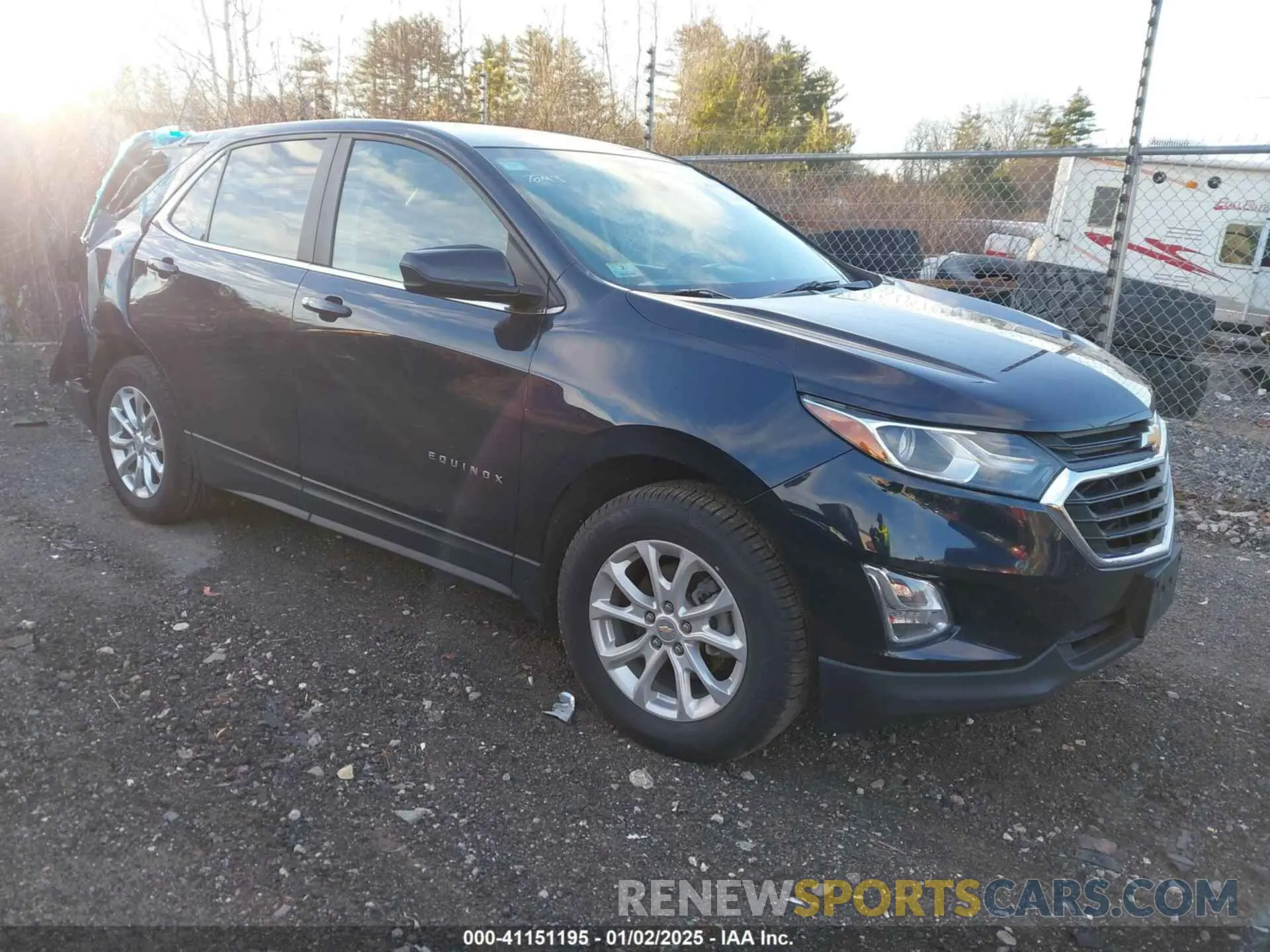 1 fotografías del automóvil dañado 3GNAXUEV5MS105716 CHEVROLET EQUINOX 2021