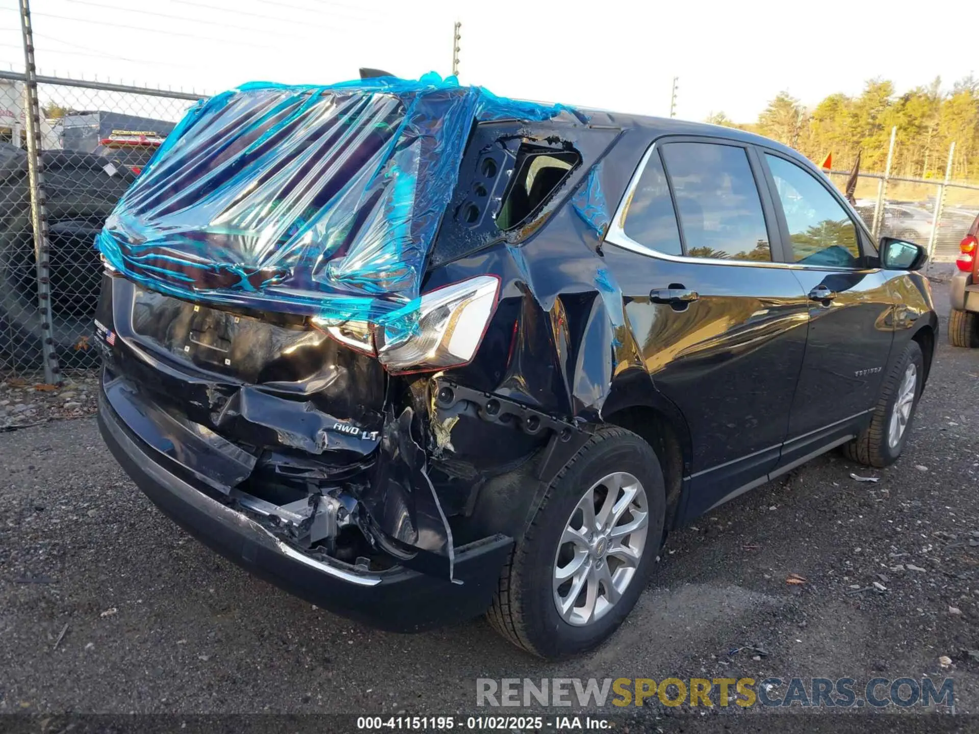 4 fotografías del automóvil dañado 3GNAXUEV5MS105716 CHEVROLET EQUINOX 2021