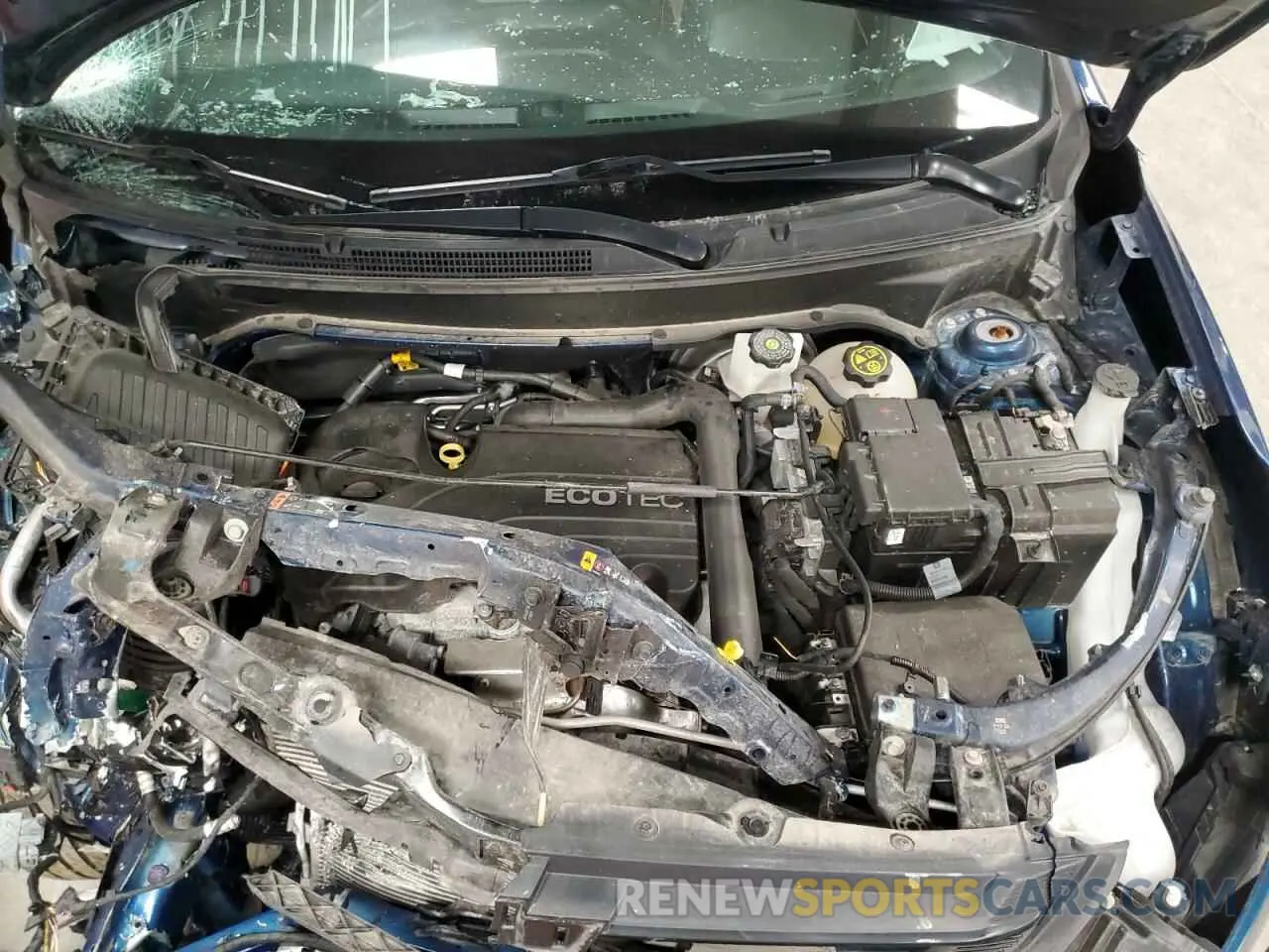 12 fotografías del automóvil dañado 3GNAXUEV6ML399668 CHEVROLET EQUINOX 2021