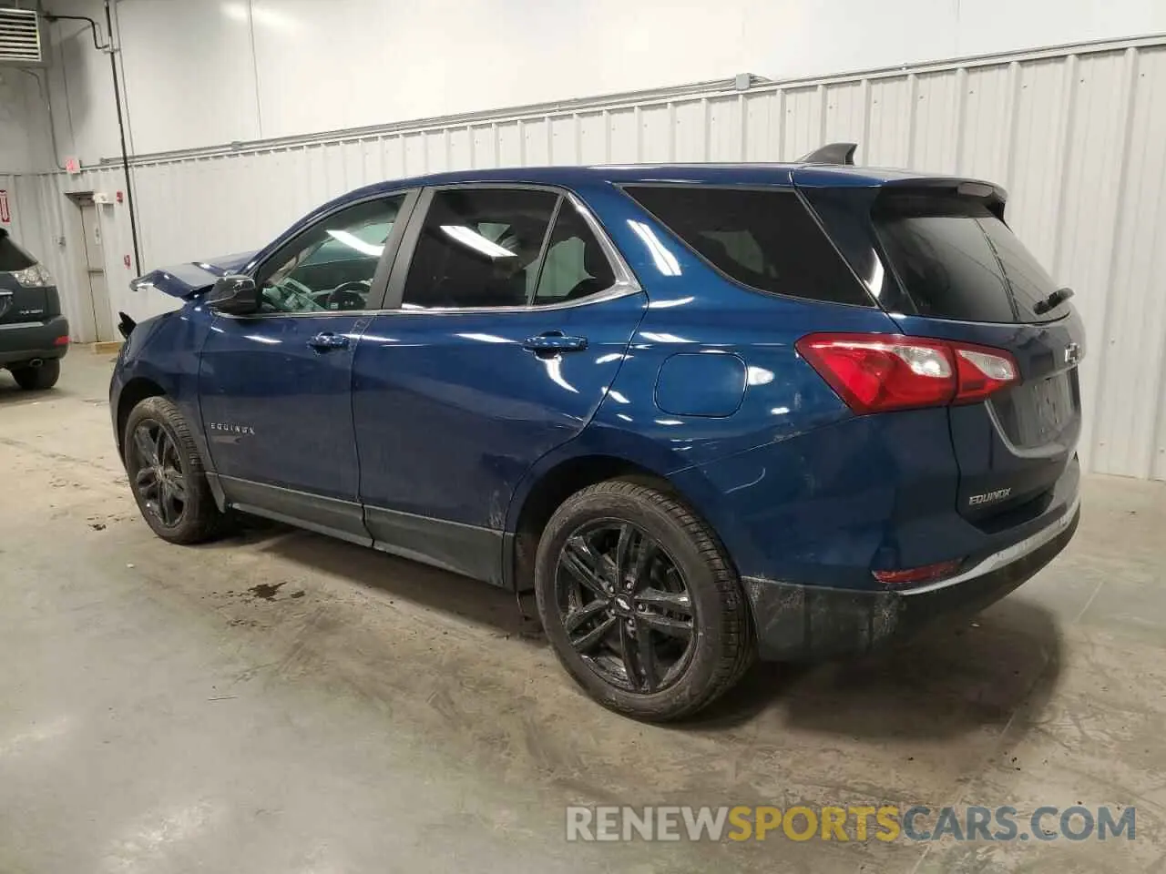 2 fotografías del automóvil dañado 3GNAXUEV6ML399668 CHEVROLET EQUINOX 2021