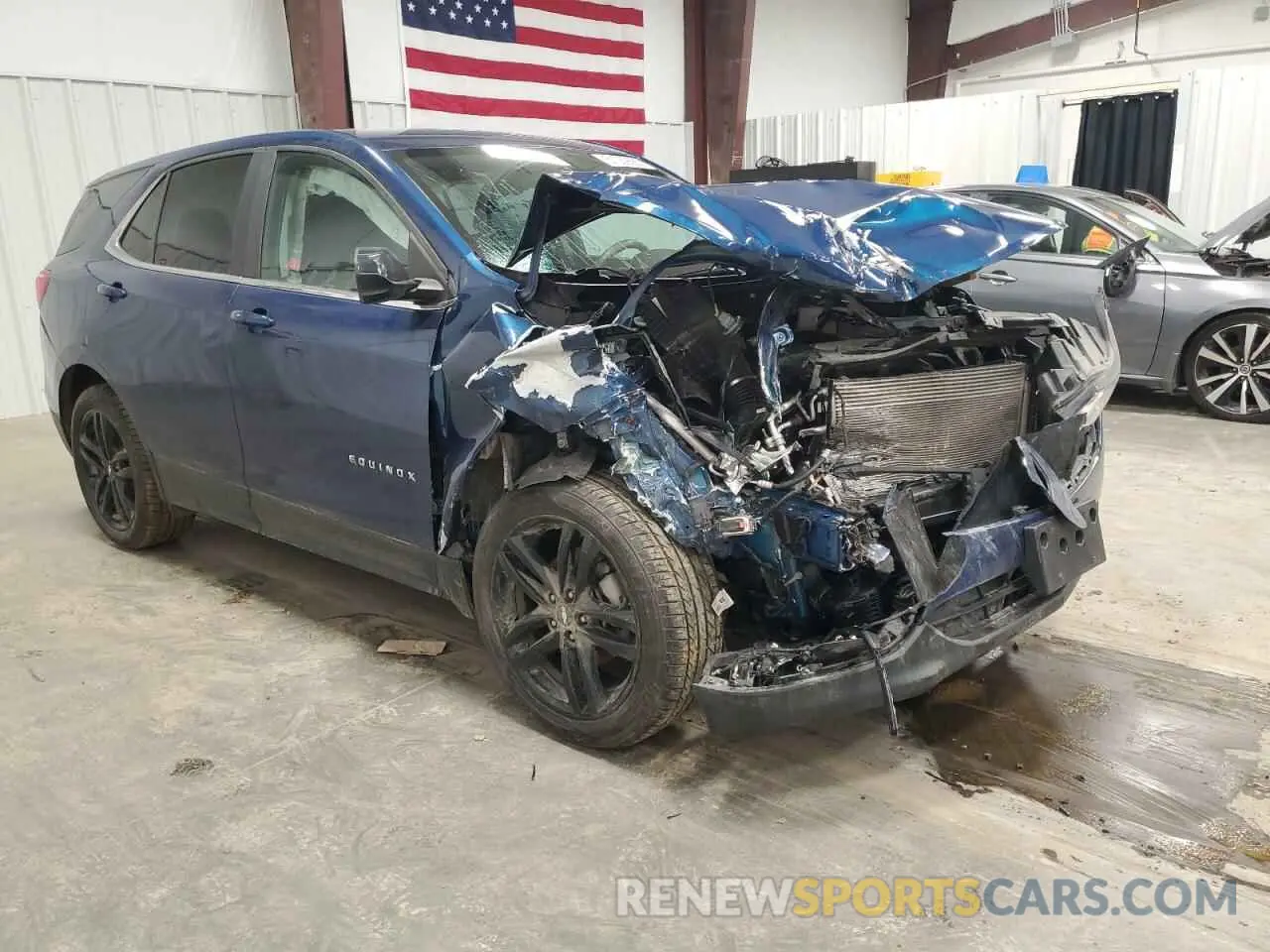 4 fotografías del automóvil dañado 3GNAXUEV6ML399668 CHEVROLET EQUINOX 2021