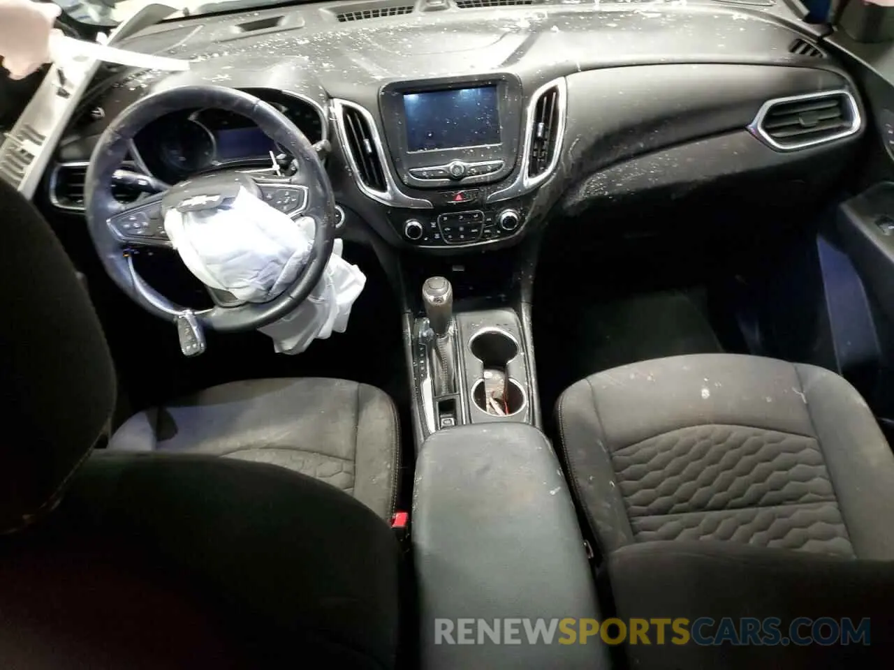 8 fotografías del automóvil dañado 3GNAXUEV6ML399668 CHEVROLET EQUINOX 2021
