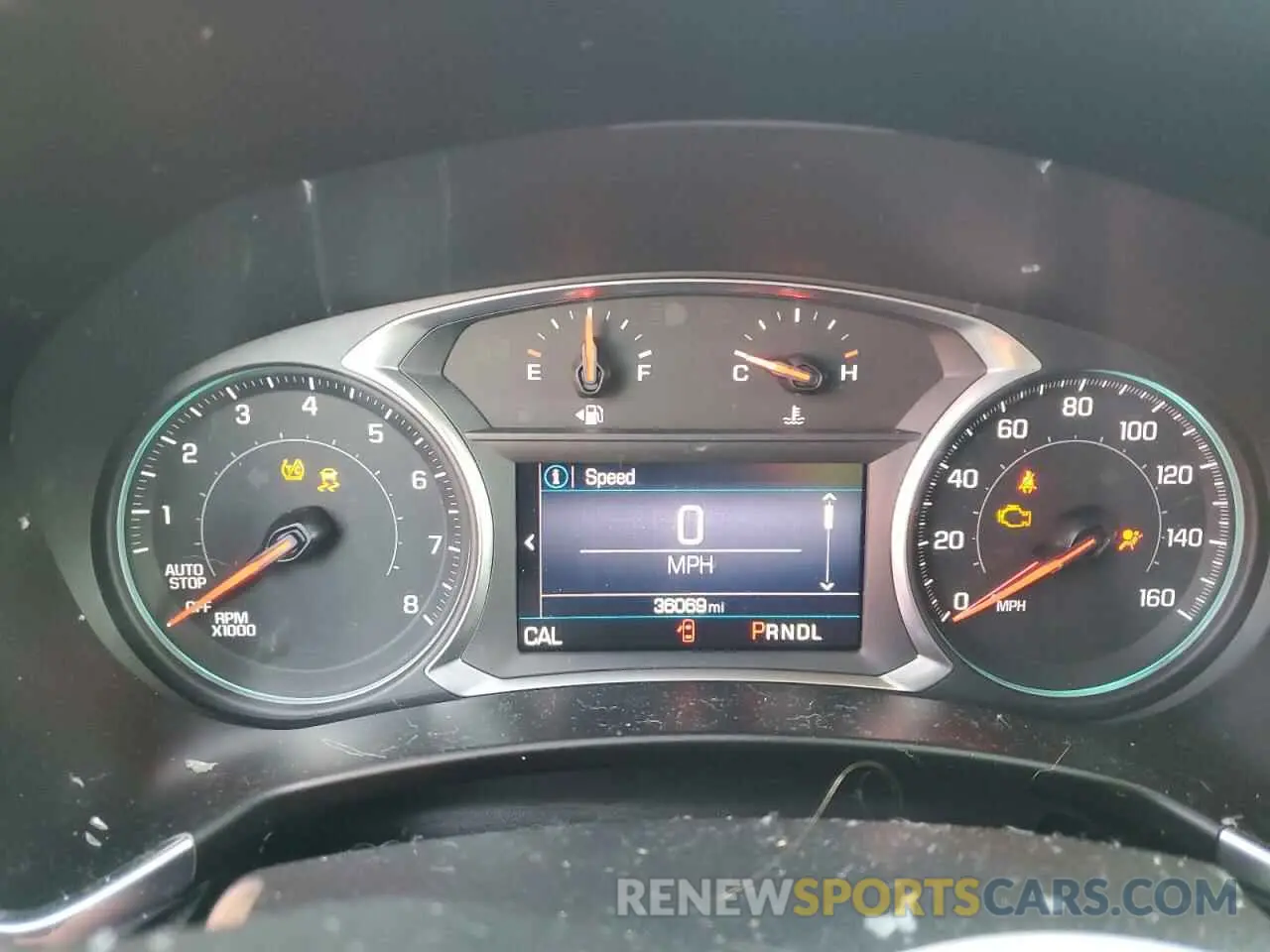 9 fotografías del automóvil dañado 3GNAXUEV6ML399668 CHEVROLET EQUINOX 2021