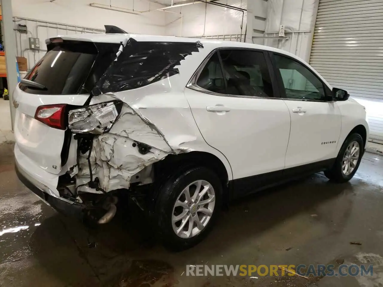3 fotografías del automóvil dañado 3GNAXUEV6MS131290 CHEVROLET EQUINOX 2021