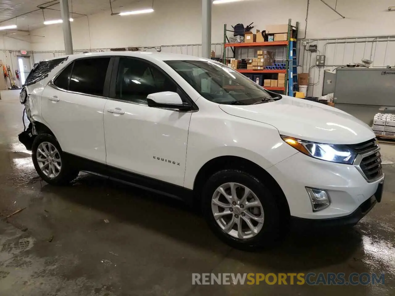 4 fotografías del automóvil dañado 3GNAXUEV6MS131290 CHEVROLET EQUINOX 2021