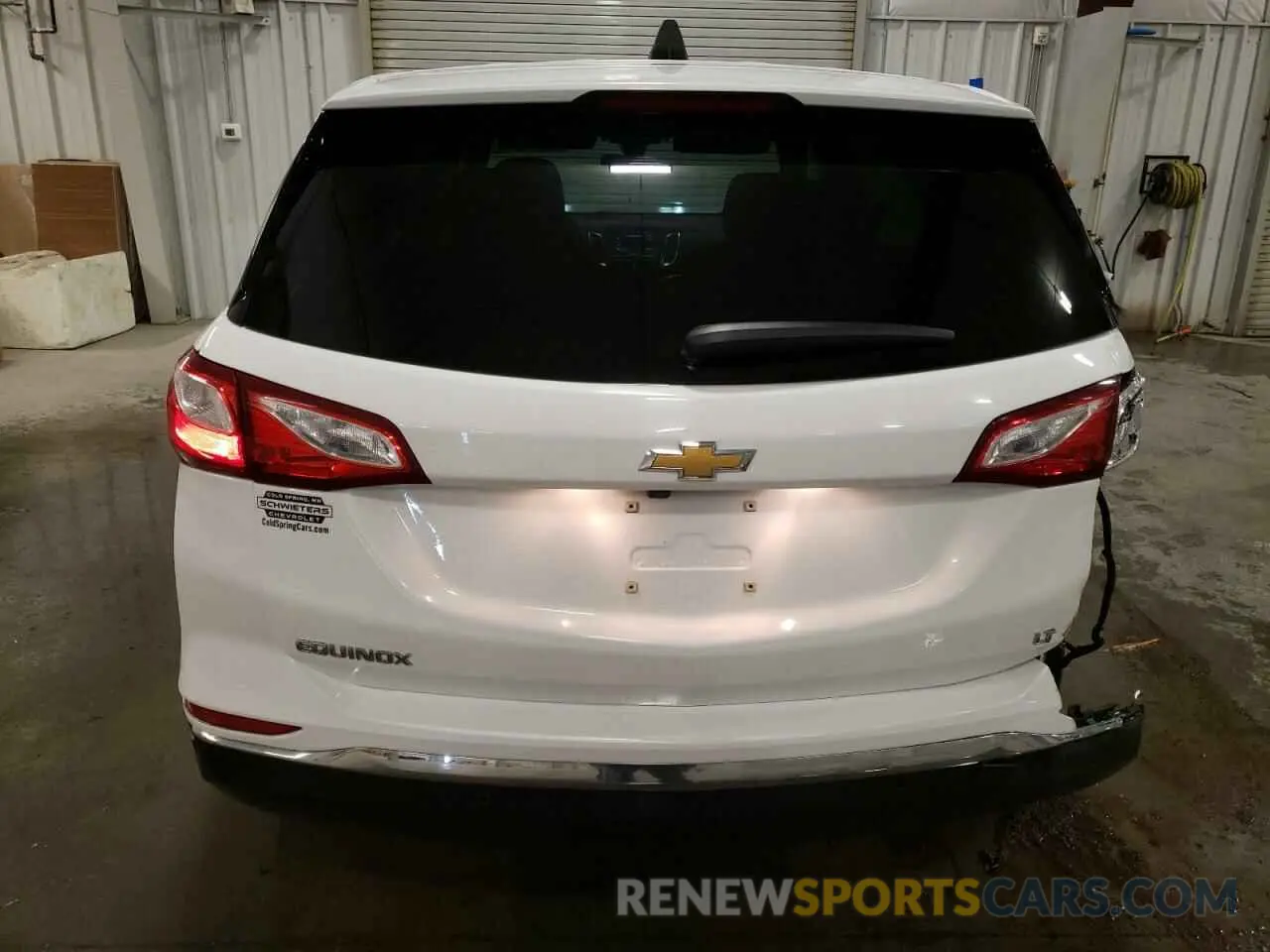 6 fotografías del automóvil dañado 3GNAXUEV6MS131290 CHEVROLET EQUINOX 2021