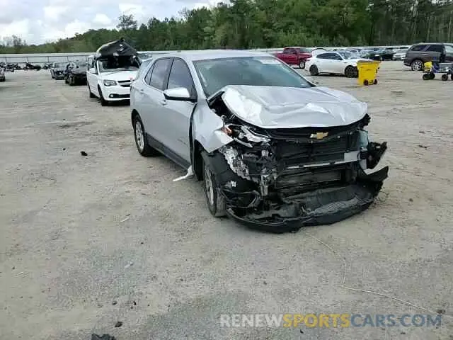 12 fotografías del automóvil dañado 3GNAXUEV6MS135078 CHEVROLET EQUINOX 2021