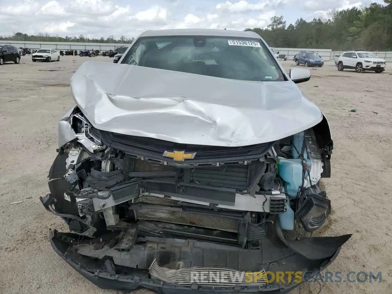5 fotografías del automóvil dañado 3GNAXUEV6MS135078 CHEVROLET EQUINOX 2021