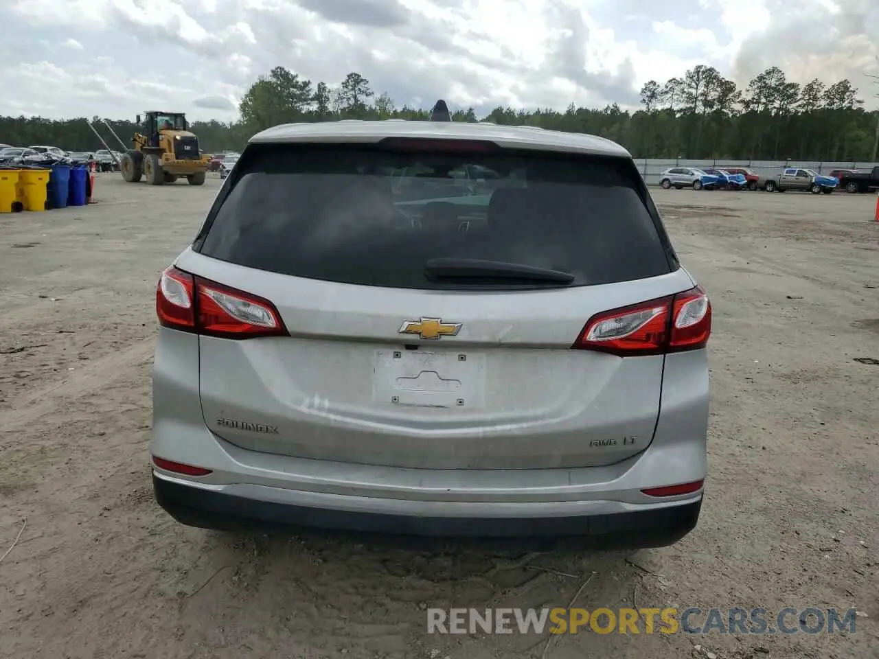 6 fotografías del automóvil dañado 3GNAXUEV6MS135078 CHEVROLET EQUINOX 2021