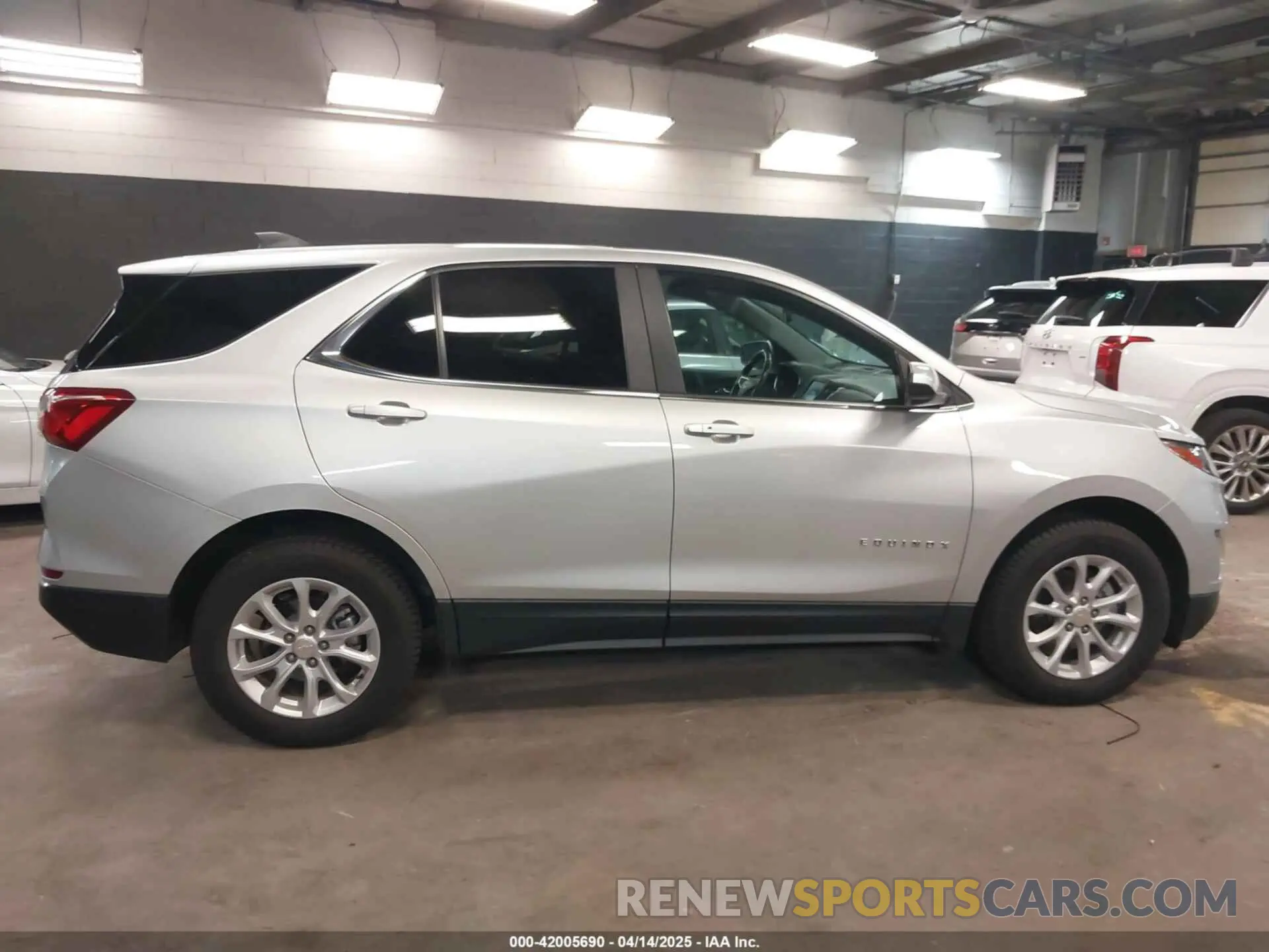13 fotografías del automóvil dañado 3GNAXUEV6MS139857 CHEVROLET EQUINOX 2021
