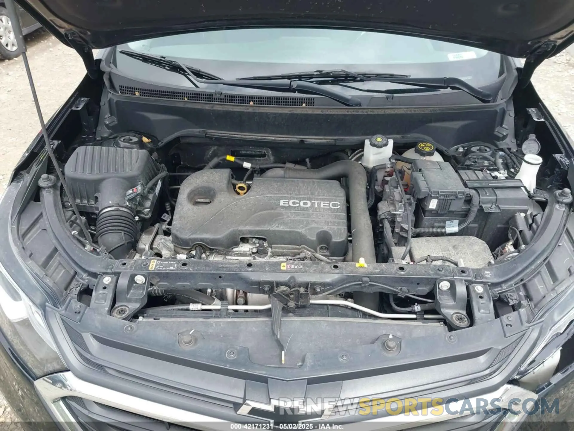 10 fotografías del automóvil dañado 3GNAXUEV7ML336725 CHEVROLET EQUINOX 2021