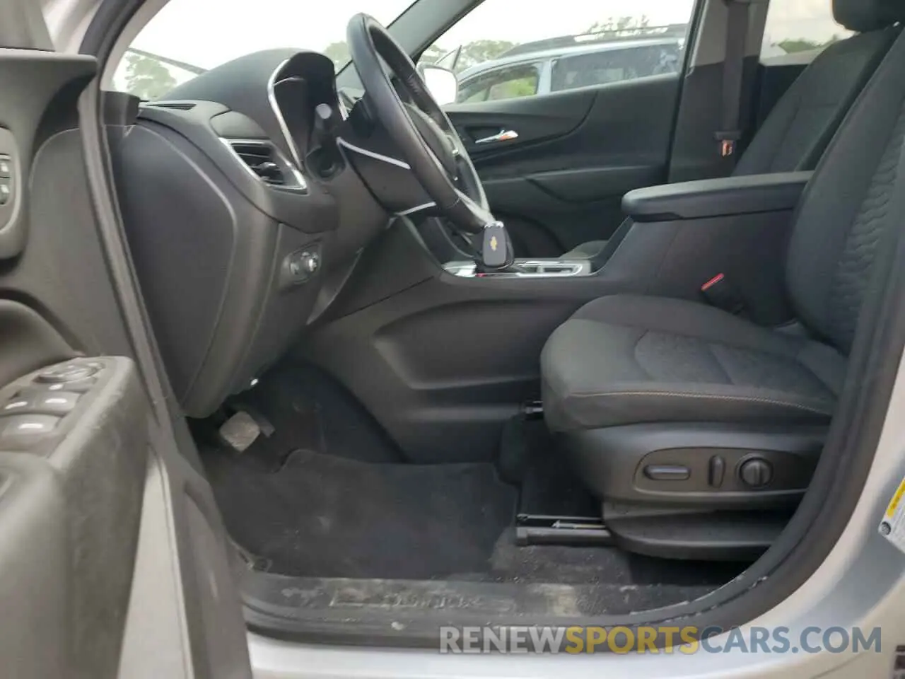 8 fotografías del automóvil dañado 3GNAXUEV7MS180580 CHEVROLET EQUINOX 2021