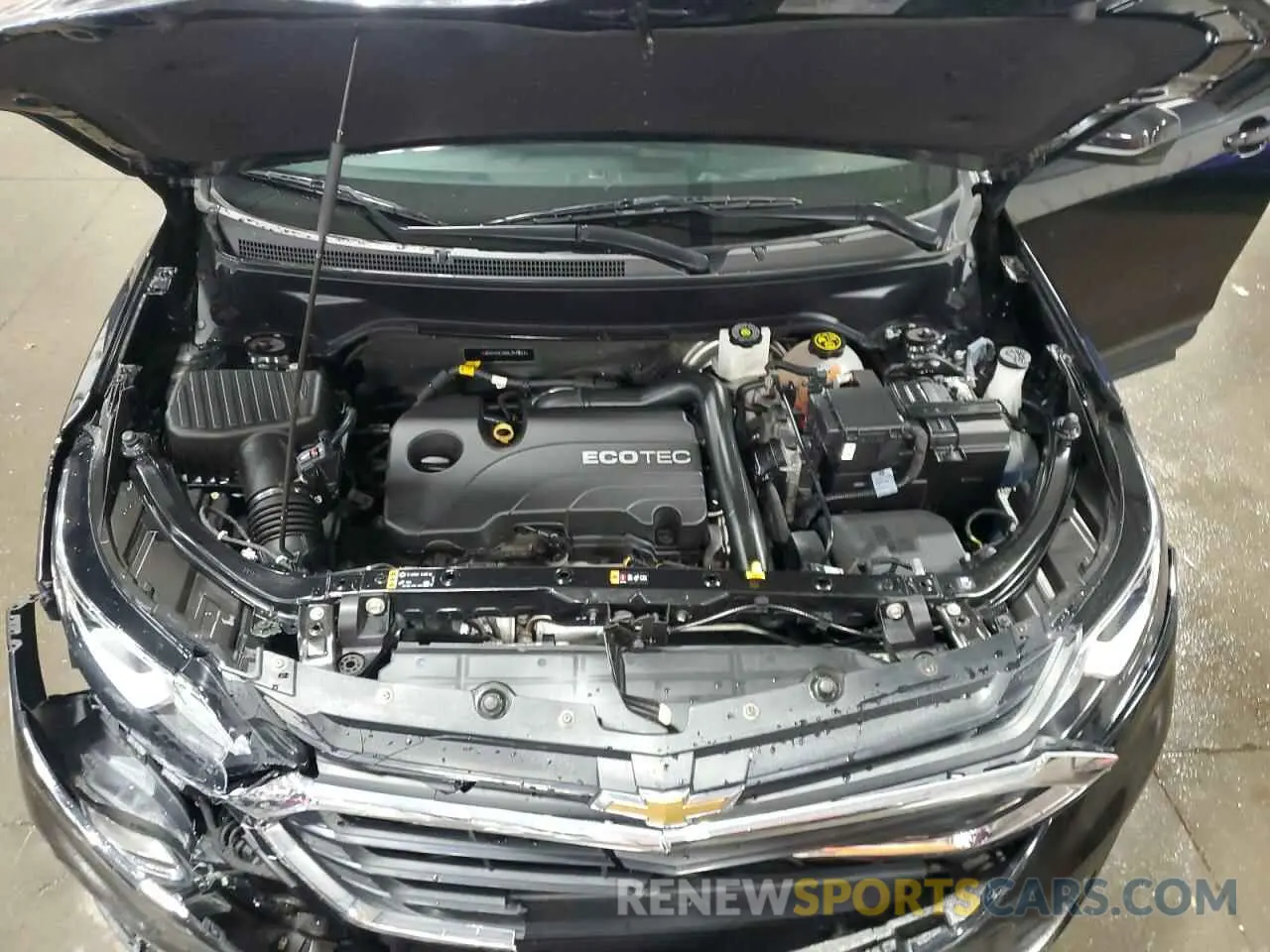 12 fotografías del automóvil dañado 3GNAXUEV8ML340007 CHEVROLET EQUINOX 2021