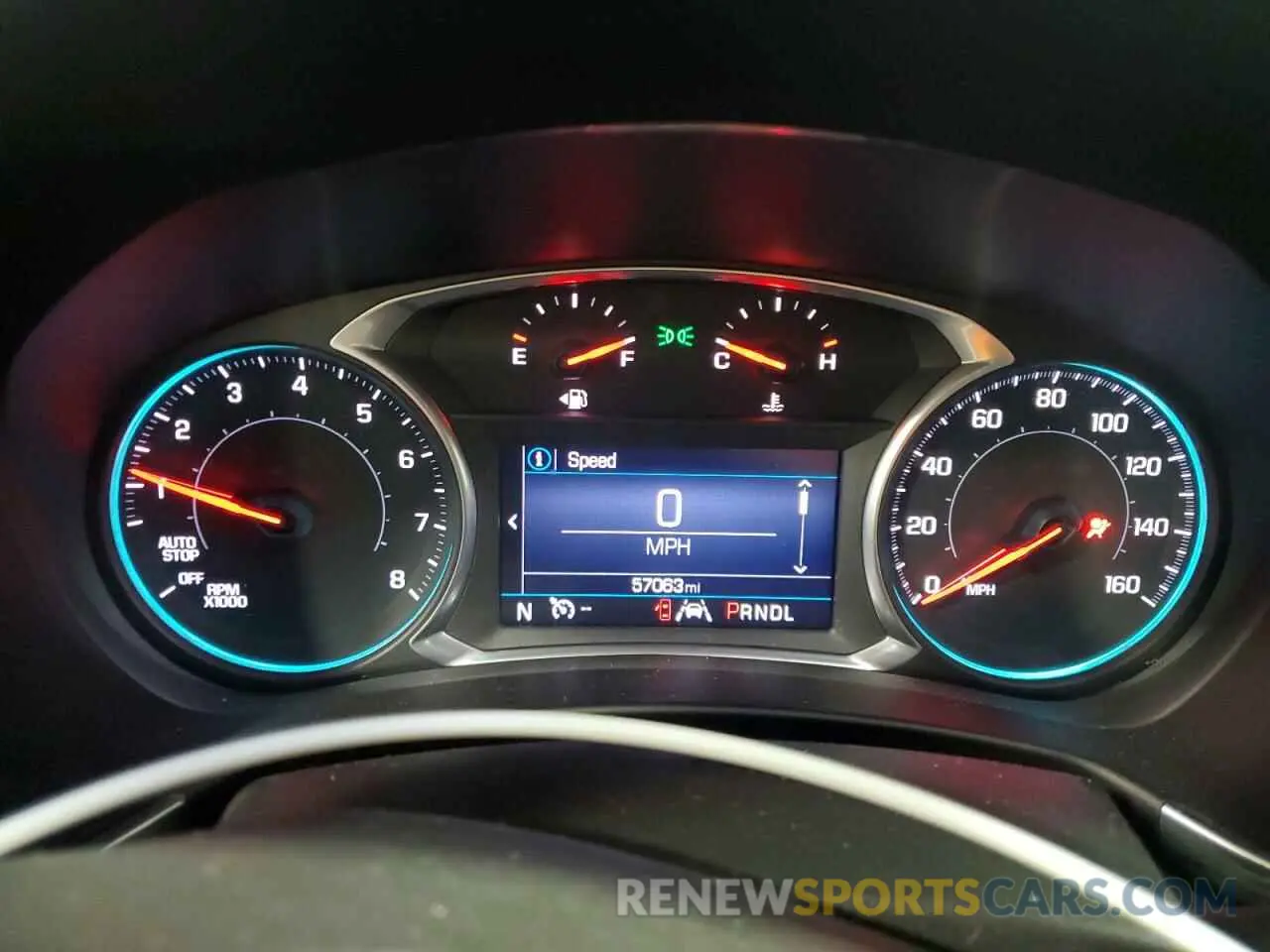 9 fotografías del automóvil dañado 3GNAXUEV8ML340007 CHEVROLET EQUINOX 2021