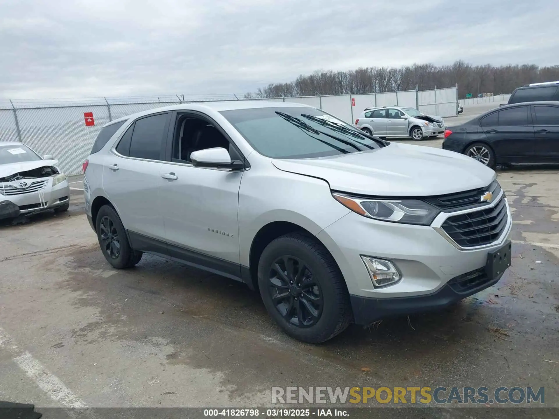 1 fotografías del automóvil dañado 3GNAXUEV8MS141044 CHEVROLET EQUINOX 2021