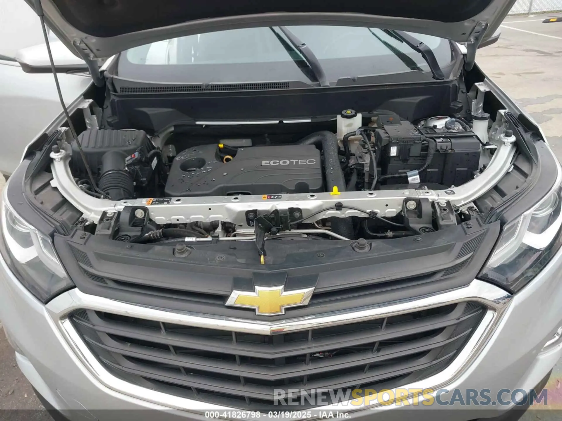 10 fotografías del automóvil dañado 3GNAXUEV8MS141044 CHEVROLET EQUINOX 2021